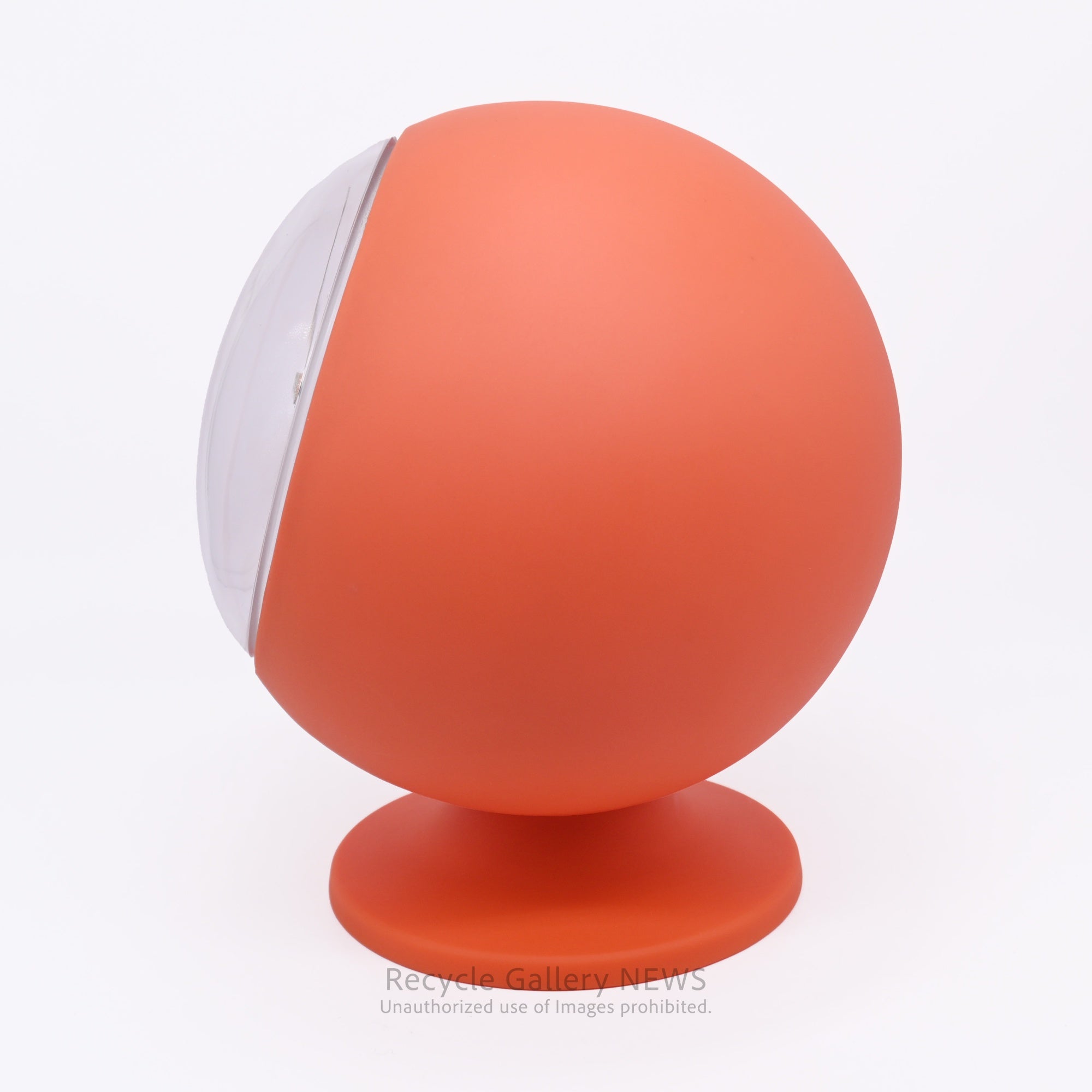 Timestone Vintage Orange Desk Clock Space Age Mid Century Modern Retro Pop / タイムストーン 置時計 オレンジ スペースエイジ ミッドセンチュリー レトロポップ