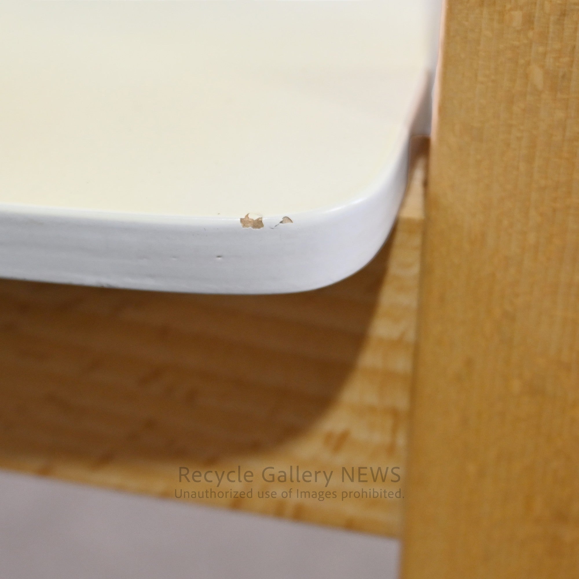Nisshin Mokko ac-cent Kids chair White Japan / 日進木工 アクセント キッズチェア ホワイト 日本