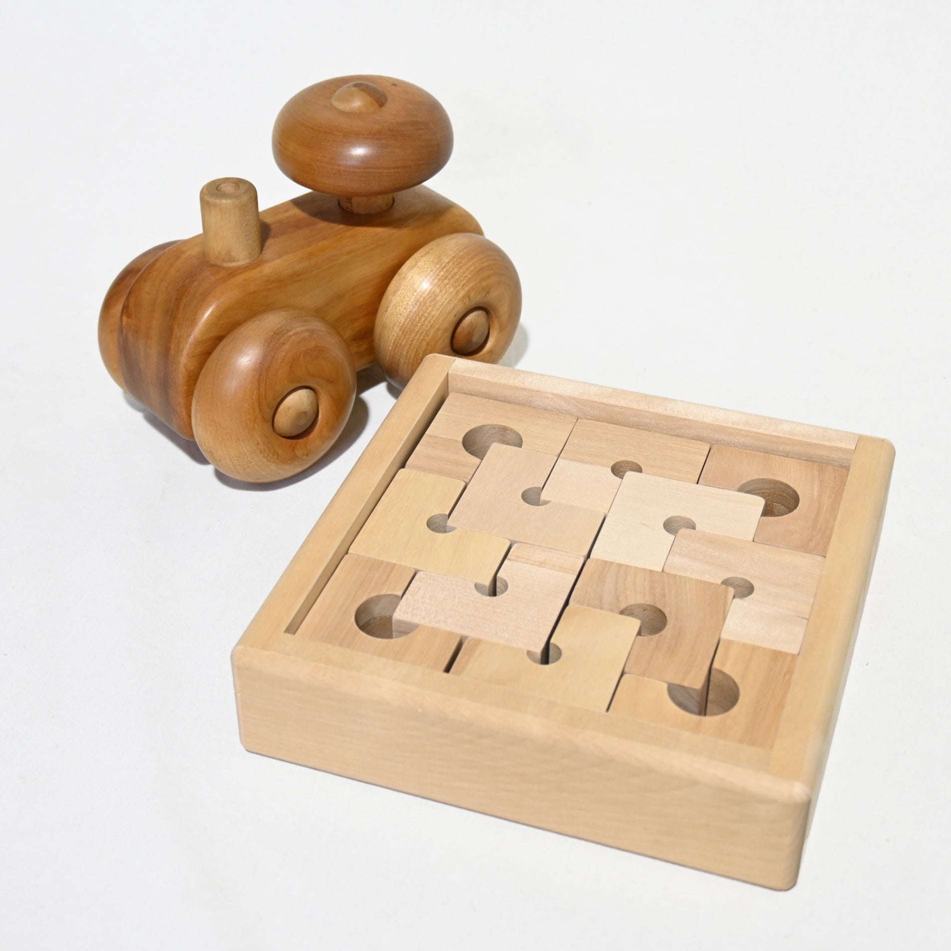 kara coro Building blocks ”L” Handcrafted Wooden Toys Japan Rare / 木のおもちゃ工房カラコロ 積み木 エル 日本 生産終了 希少品