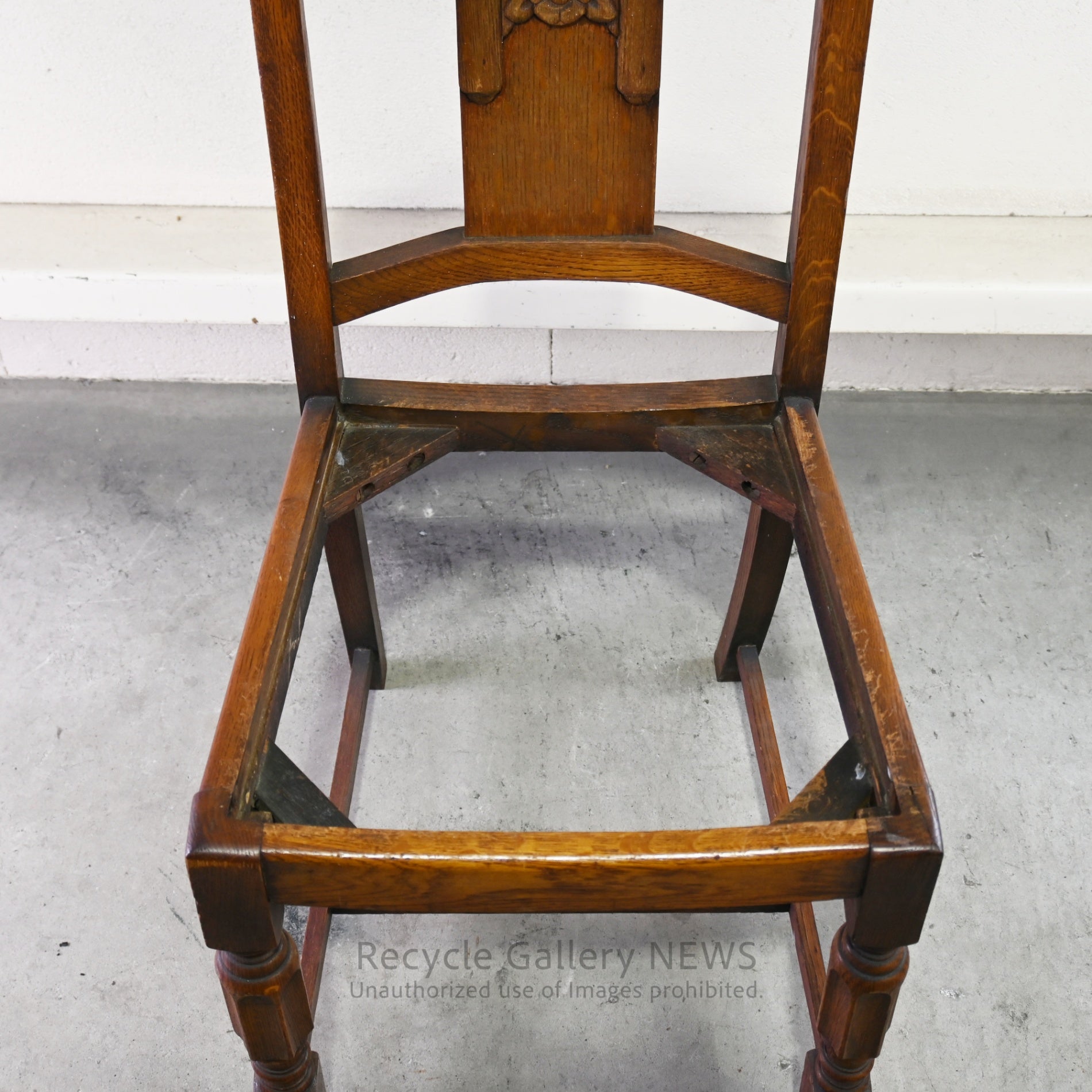 British antique Oakwood dining chair / イギリス 英国 アンティーク オークウッド ダイニングチェア 椅子