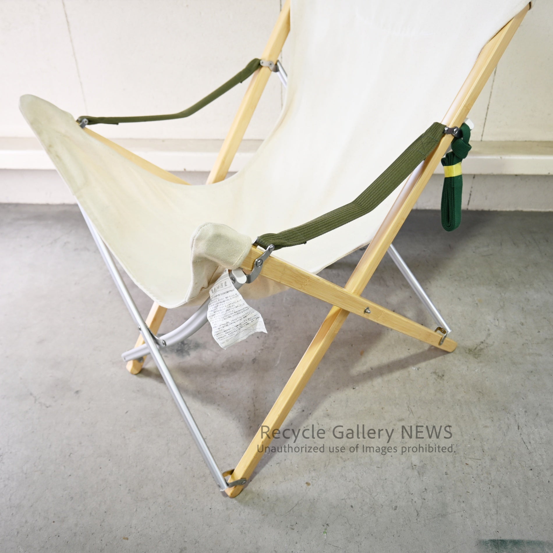 Snow Peak Take! Chair Long Natural Color Folding Chair Outdoor Chair Japan / スノーピーク テイクチェア ロング 生成色 折畳チェア アウトドアチェア 日本