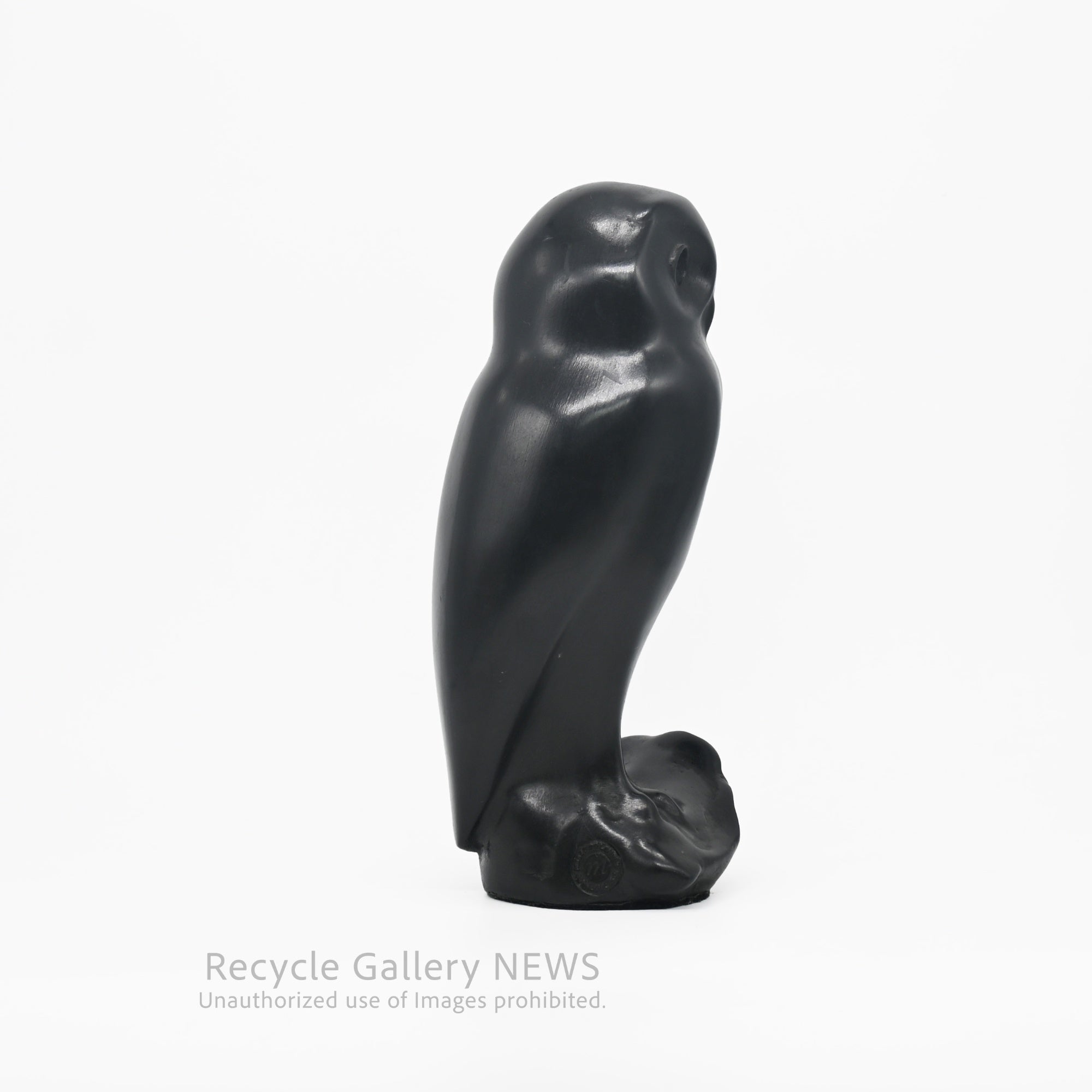 Francois Pompon "Owl" Museum Replica RMN Hallmarked Art Piece  France / フランソワ・ポンポン フクロウ フランス国立美術館連合 刻印 レプリカ アートピース フランス