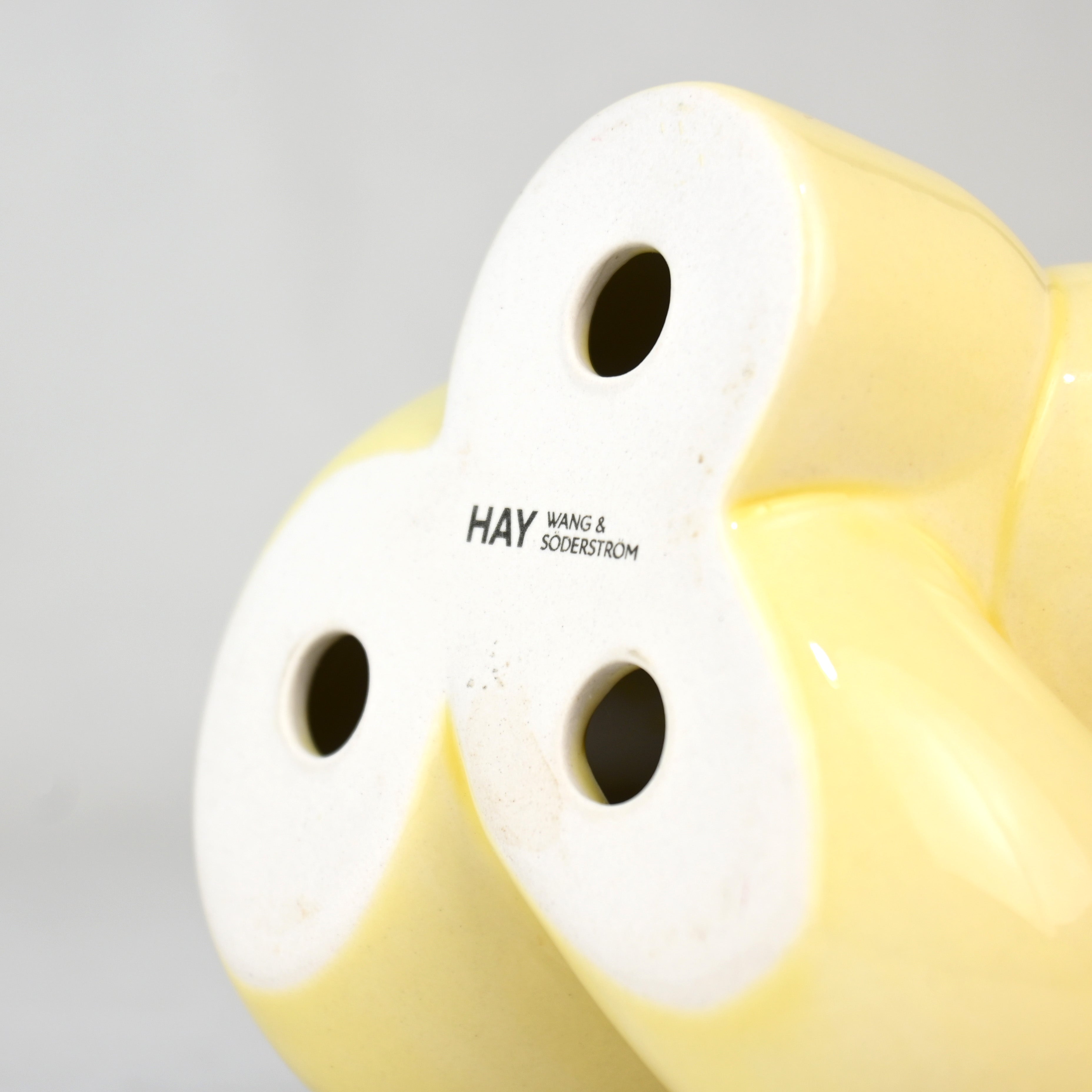 HAY Wang & Söderström Pottery Candle holder Sculpture Scandinavian design Modern interior / ヘイ ワン & ソダーストロム 陶器 キャンドルホルダー 北欧デザイン モダンインテリア