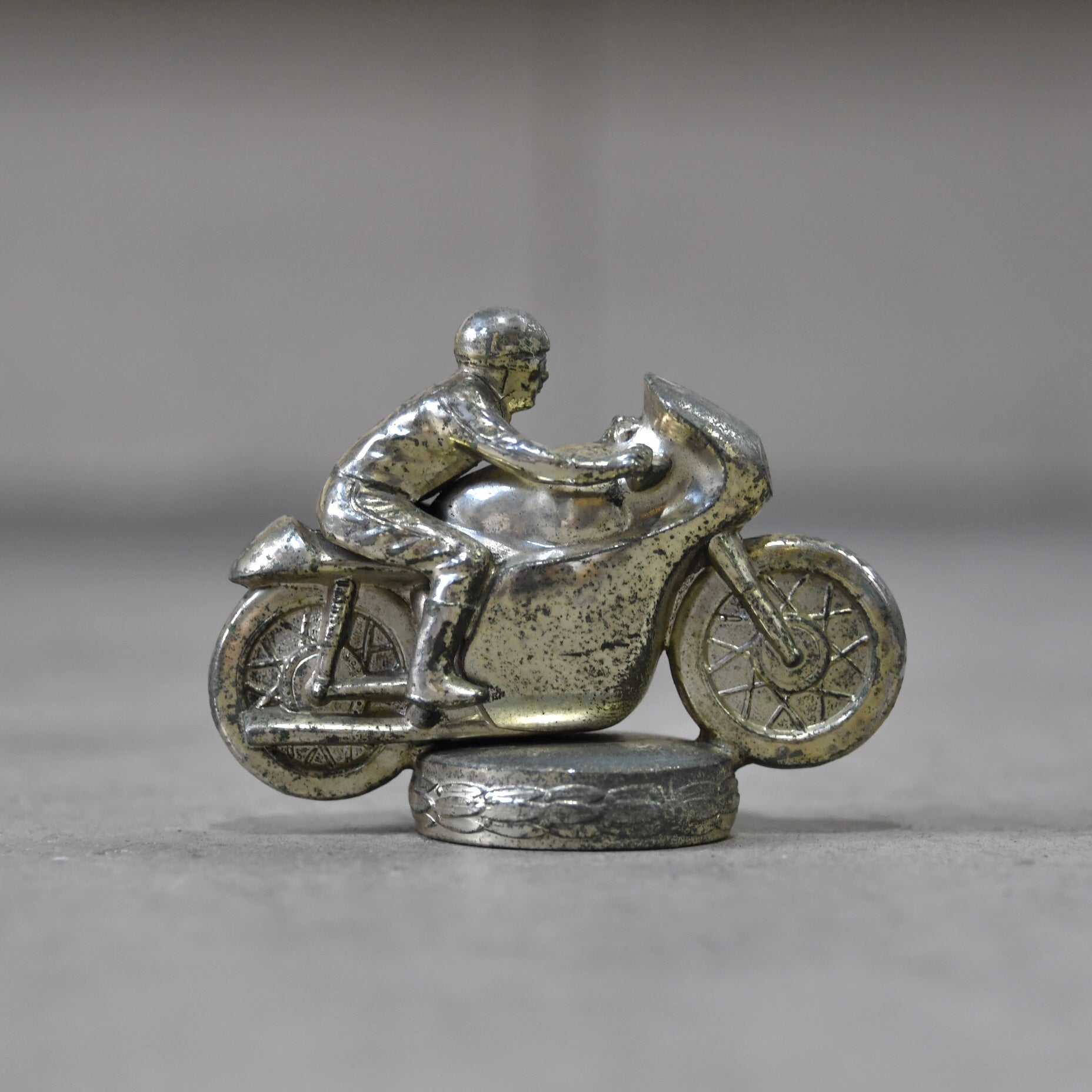 Japan vintage Motorcycle Trophy topper Object 1950~1960's / ジャパンヴィンテージ モーターサイクル トロフィー トッパー オブジェ 1950~1960年代