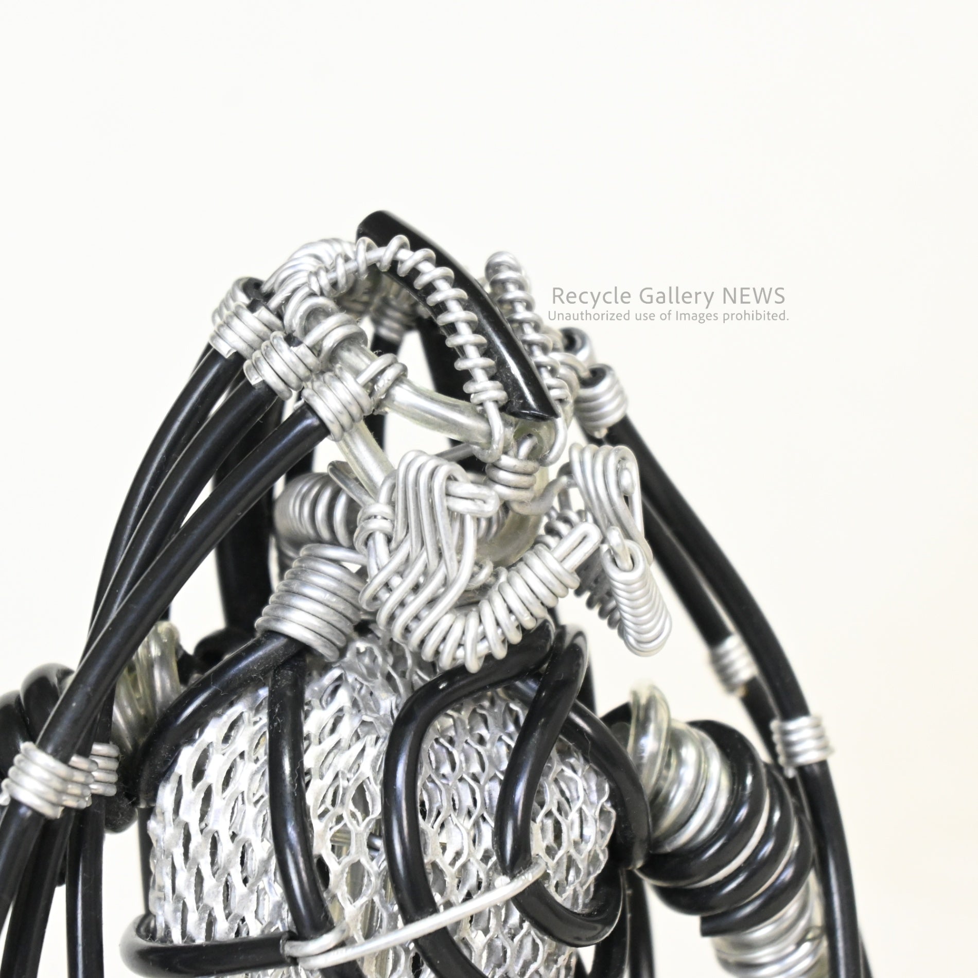 Wire art figure Predator Handmade Objetct / ワイヤーアートフィギュア プレデター ハンドメイド オブジェ
