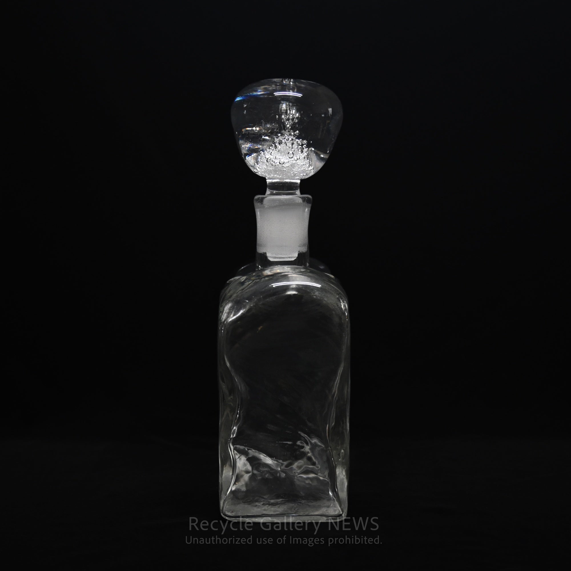 Seikosha Glass Studio Naoya Arakawa Handblown Glass Perfume Bottle / 晴耕社ガラス工房 荒川尚也 ハンドメイド アートガラス 香水瓶