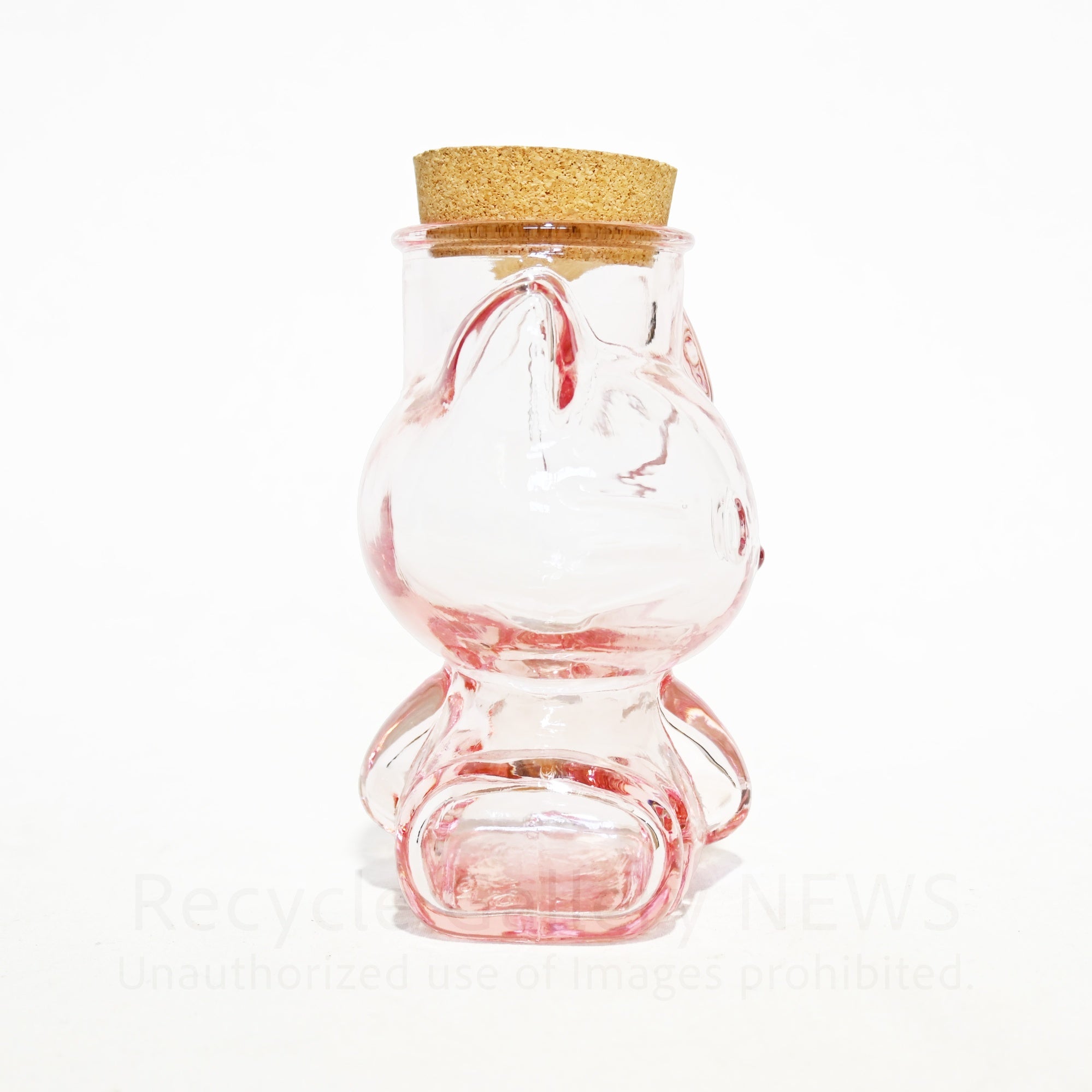 Sanrio Hello Kitty Glass Pot Rare 2000 Japan / サンリオ ハローキティ ガラスポット 非売品 2000年 日本