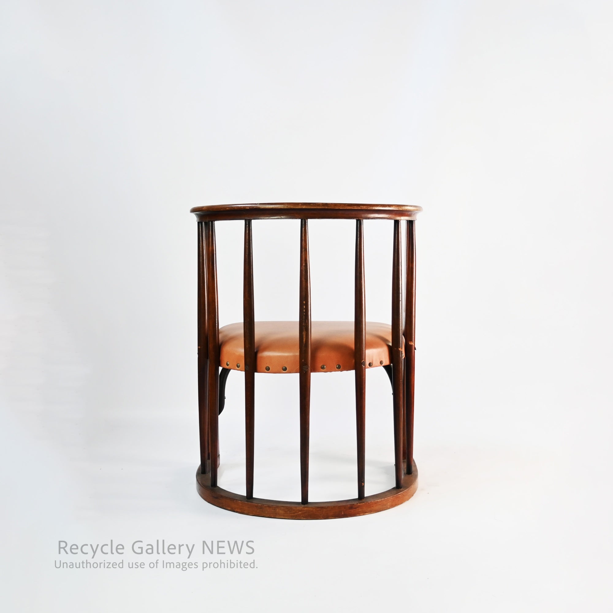 Wicker Accent Chair Antique Bentwood Slat Back Beautiful Patina / 籠椅子 曲木 アンティーク 職人技 スラットバック 経年変化 パーソナルチェア