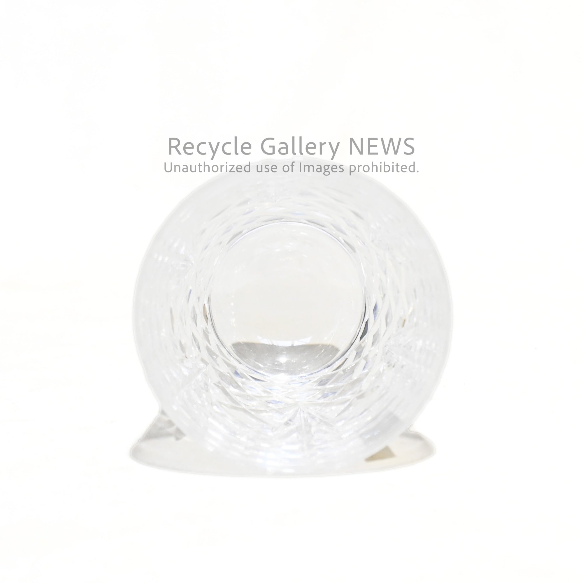 Kagami Crystal Cut Glass My Glass with Initial Engraving Japan / カガミクリスタル 切子グラス マイグラス イニシャル刻印あり 日本