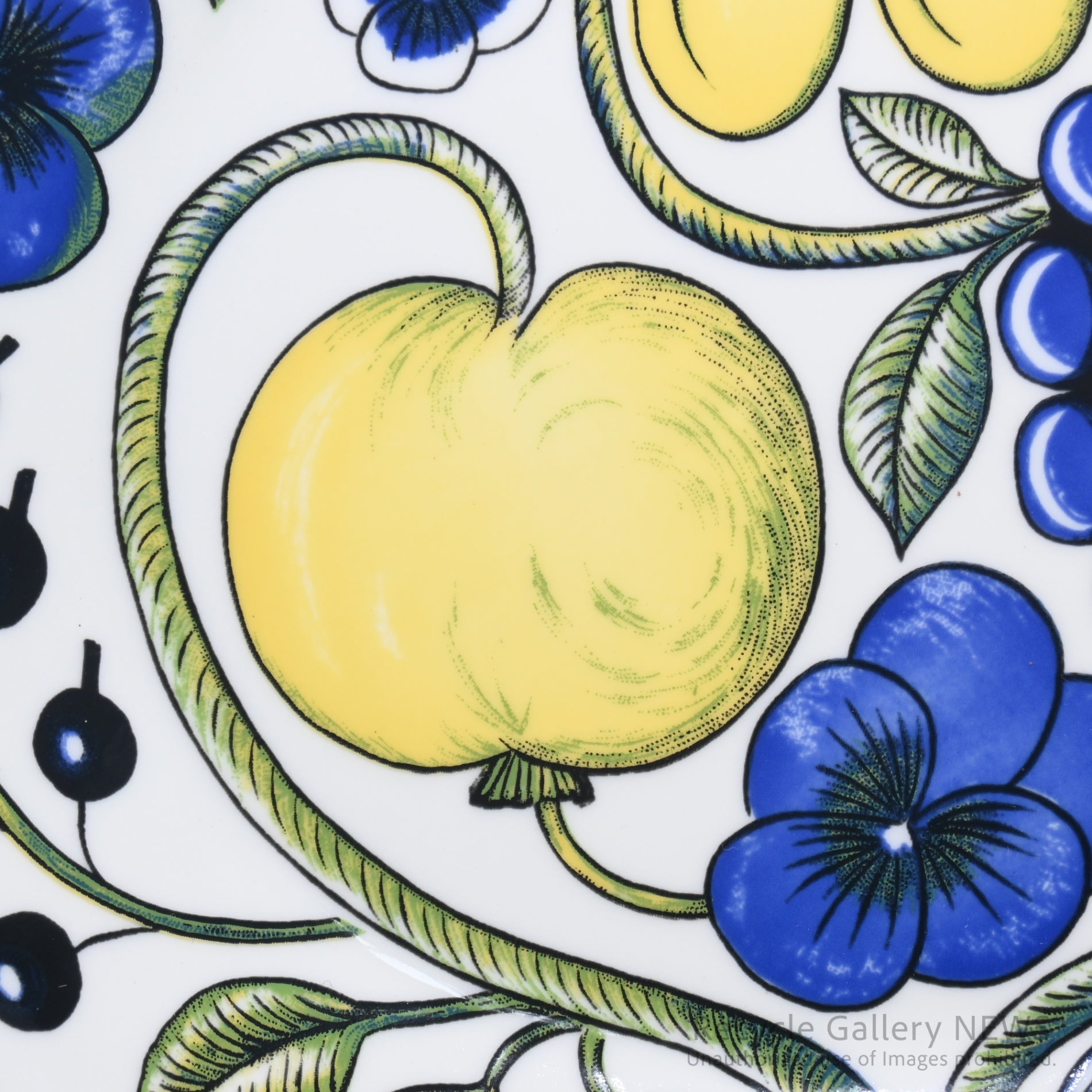 ARABIA ”Paratiisi” 25cm OVAL PLATE Finland Scandinavian Modern / アラビア パラティッシ 25cm オーバルプレート フィンランド 北欧モダン