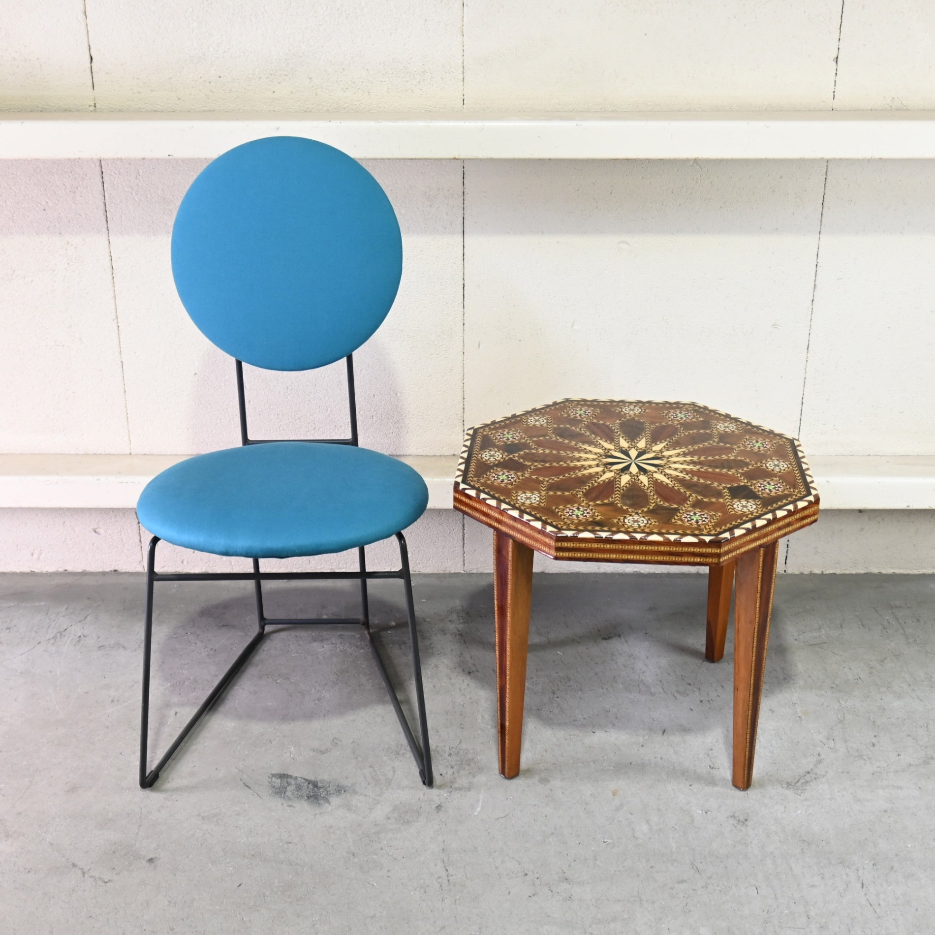 Taracea Furniture Spain Granada Traditional Craft Marquetry Table Vintage / スペイン グラナダ 伝統工芸 タラセア 寄木細工 テーブル ヴィンテージ