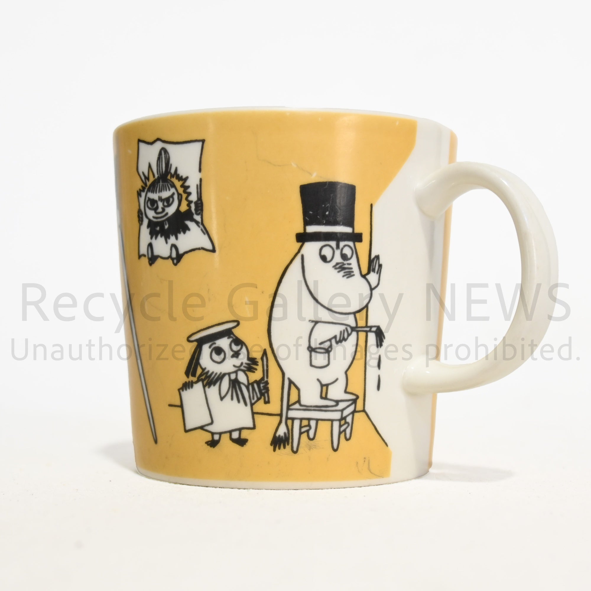 MOOMIN ARABIA Mug Office Vintage Scandinavian / ムーミン アラビア マグ オフィス 廃盤 ヴィンテージ 北欧