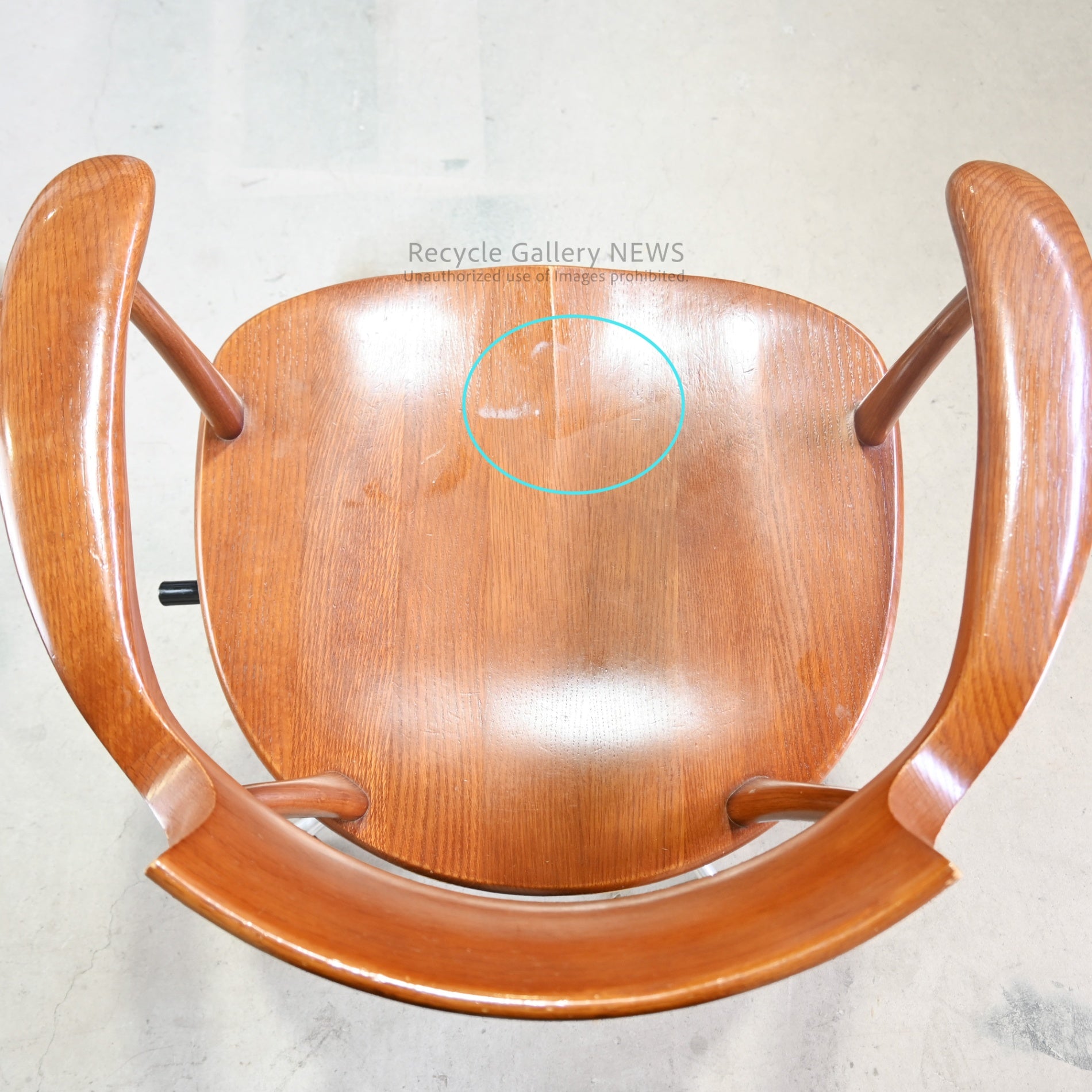 Hida Sangyo CRESCENT Desk Chair Solid Wood Bentwood Made in Japan / 飛騨産業 クレセントデスクチェア 日本 無垢材 曲木
