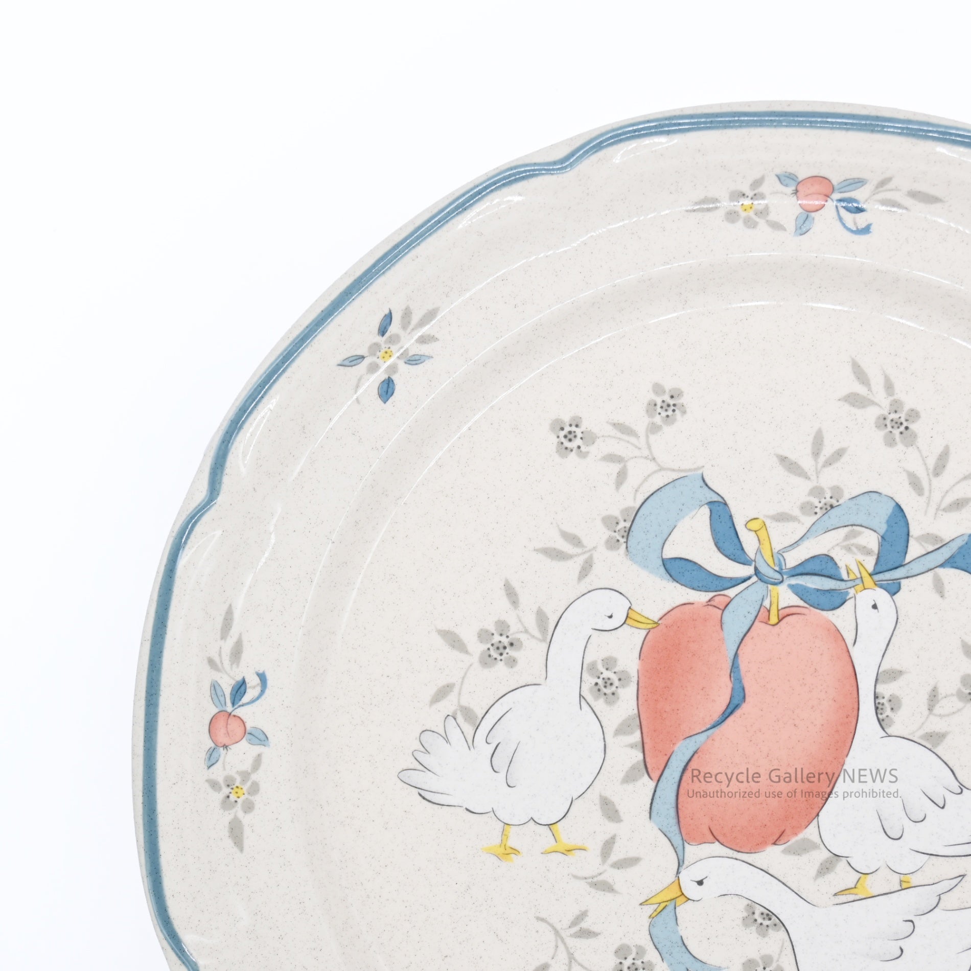 YAMAKA "Marmalade" American Country Style Bowl, Flat Plate, Wooden Serving Tongs Set Retro Vintage Tableware Japan / 山加商店 マーマレード アメリカンカントリー ボウル・平皿・木製サービストングセット レトロ ヴィンテージ食器 日本