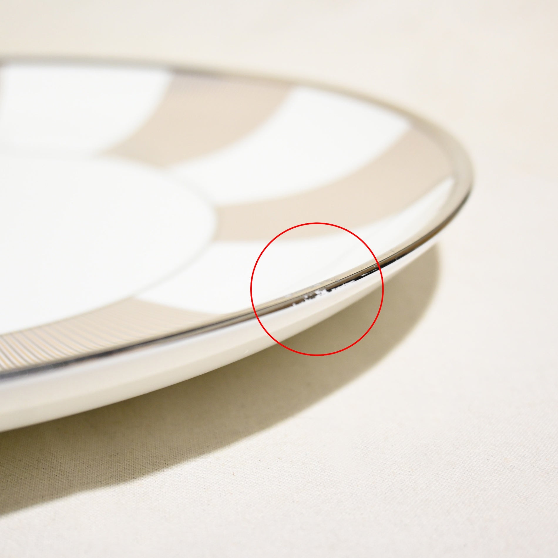 TIFFANY＆Co. TIFFANY PALLADIUM Large plate Made in Japan / ティファニー パラディウム 大皿 日本製