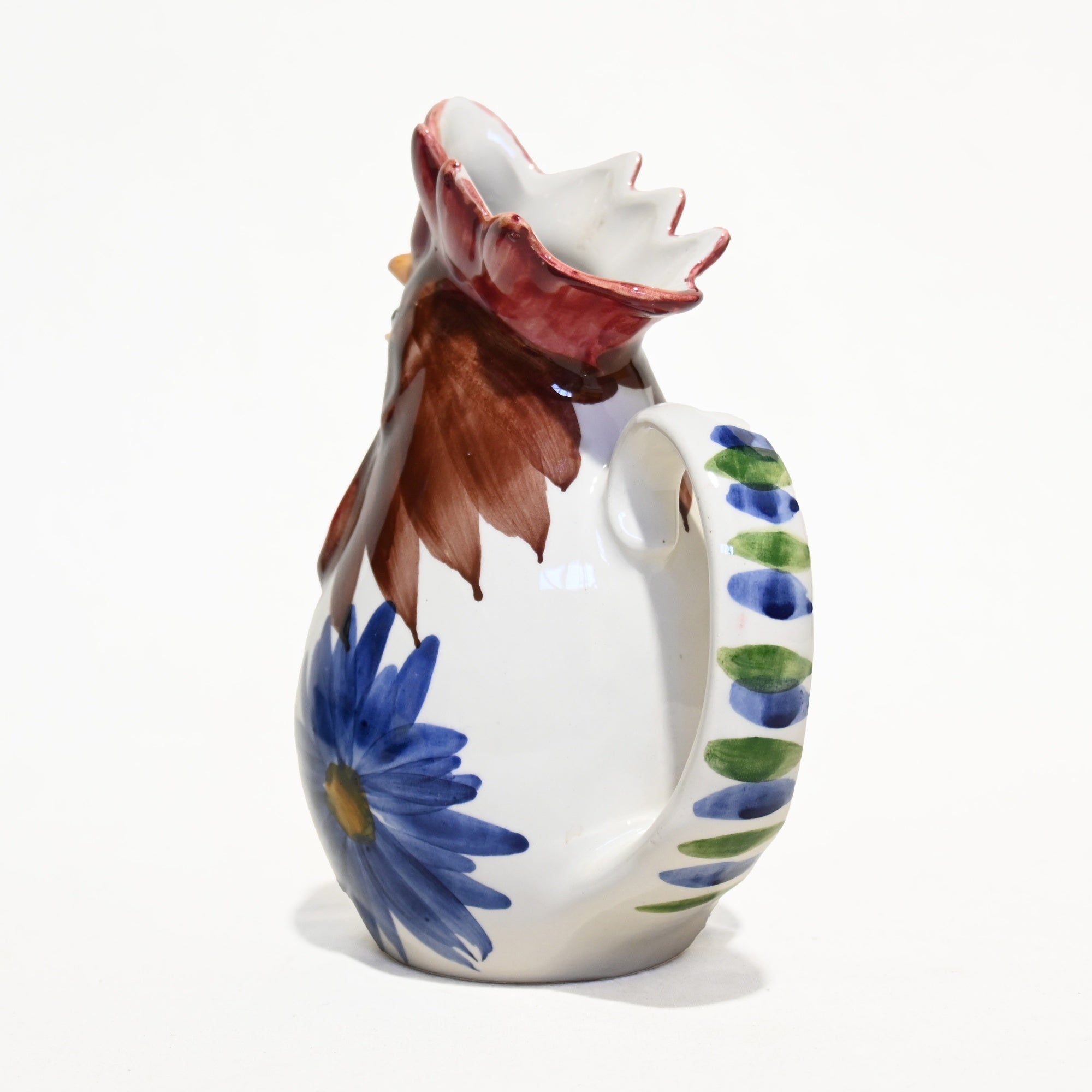 Rooster Pitcher Hand-Painted European Style / ニワトリ ピッチャー ハンドペイント 水差し ヨーロッパ