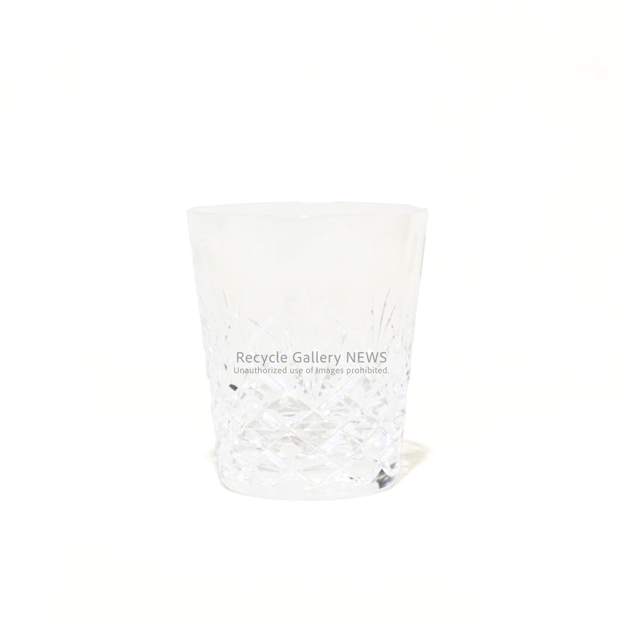 Kagami Crystal Cut Glass My Glass with Initial Engraving Japan / カガミクリスタル 切子グラス マイグラス イニシャル刻印あり 日本