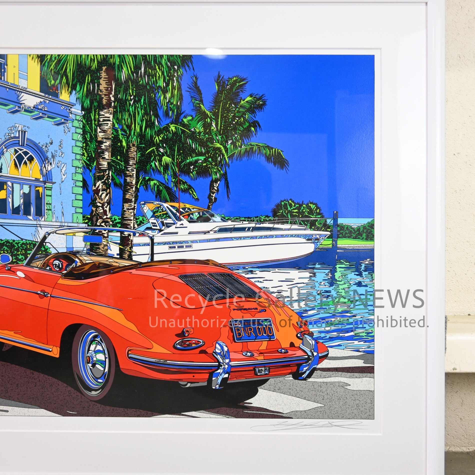 Eizin Suzuki 1998 "Various Dreams" (U.S.A. Version) Lithograph Print Japan Art / 鈴木英人 バリアス・ドリームス U .S.Aバージョン リトグラフ 日本 アート