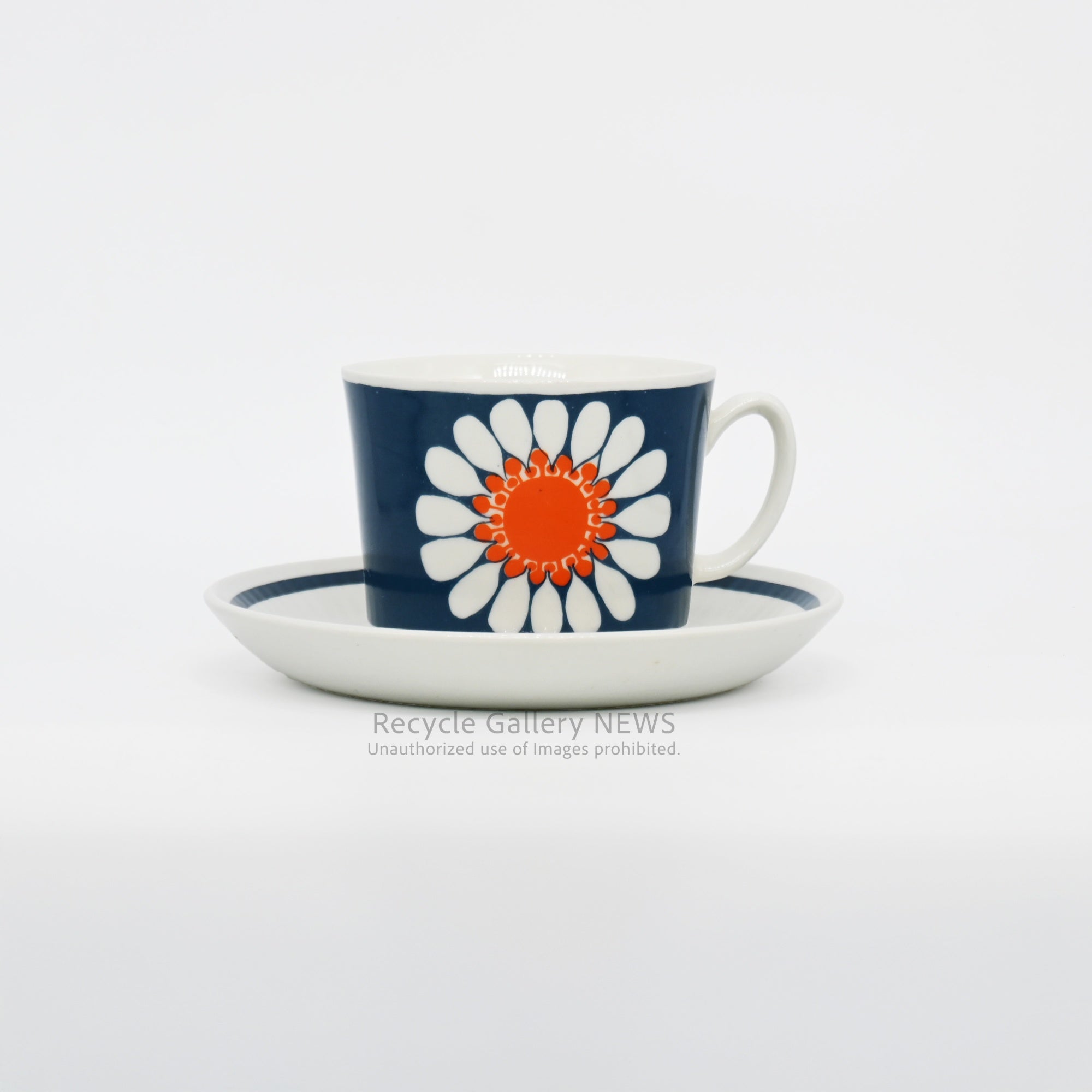 Figgio "daisy" SET Norwegian Scandinavian Floral Style Rare / フィッギオ "デイジー" セット  ノルウェー  北欧 花柄 希少