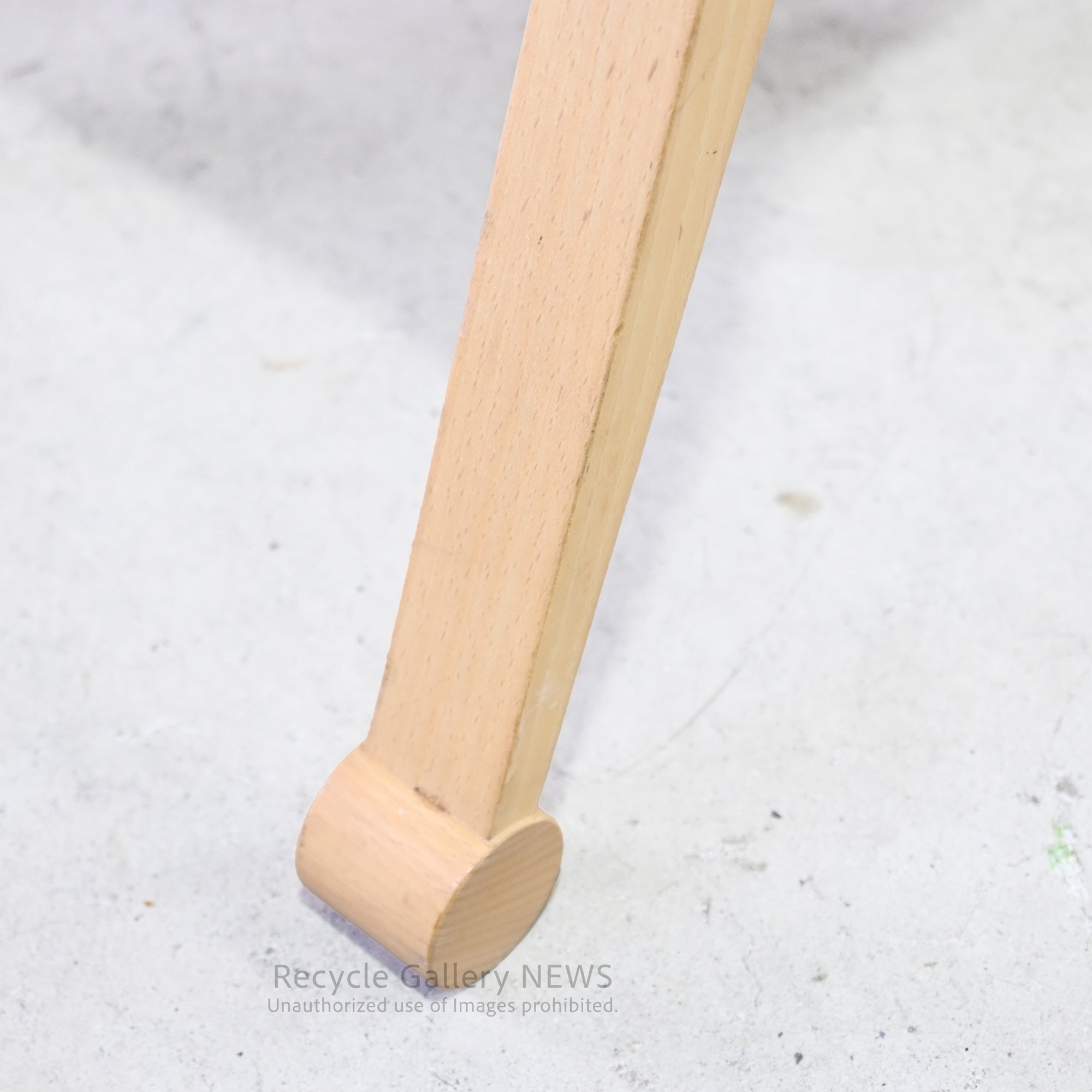 Nisshin Mokko ac-cent Kids chair Yellow Japan / 日進木工 アクセント キッズチェア イエロー 日本
