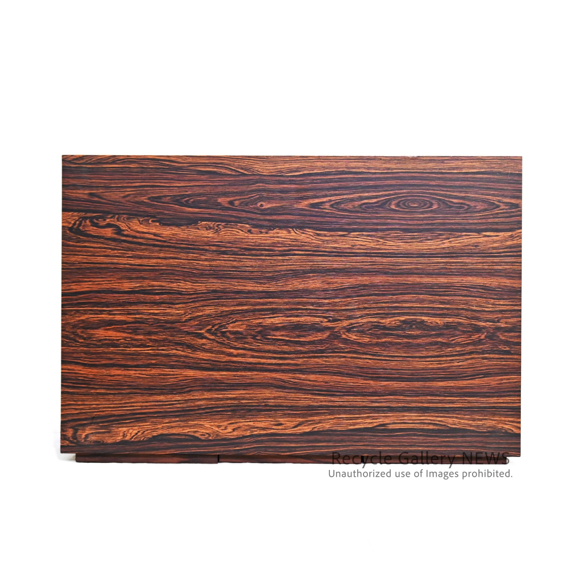 Rosewood-print Veneer small drawer unit with 4 drawers Showa retro style / ローズウッドプリント 突板小引き出し 引出4杯 昭和レトロ