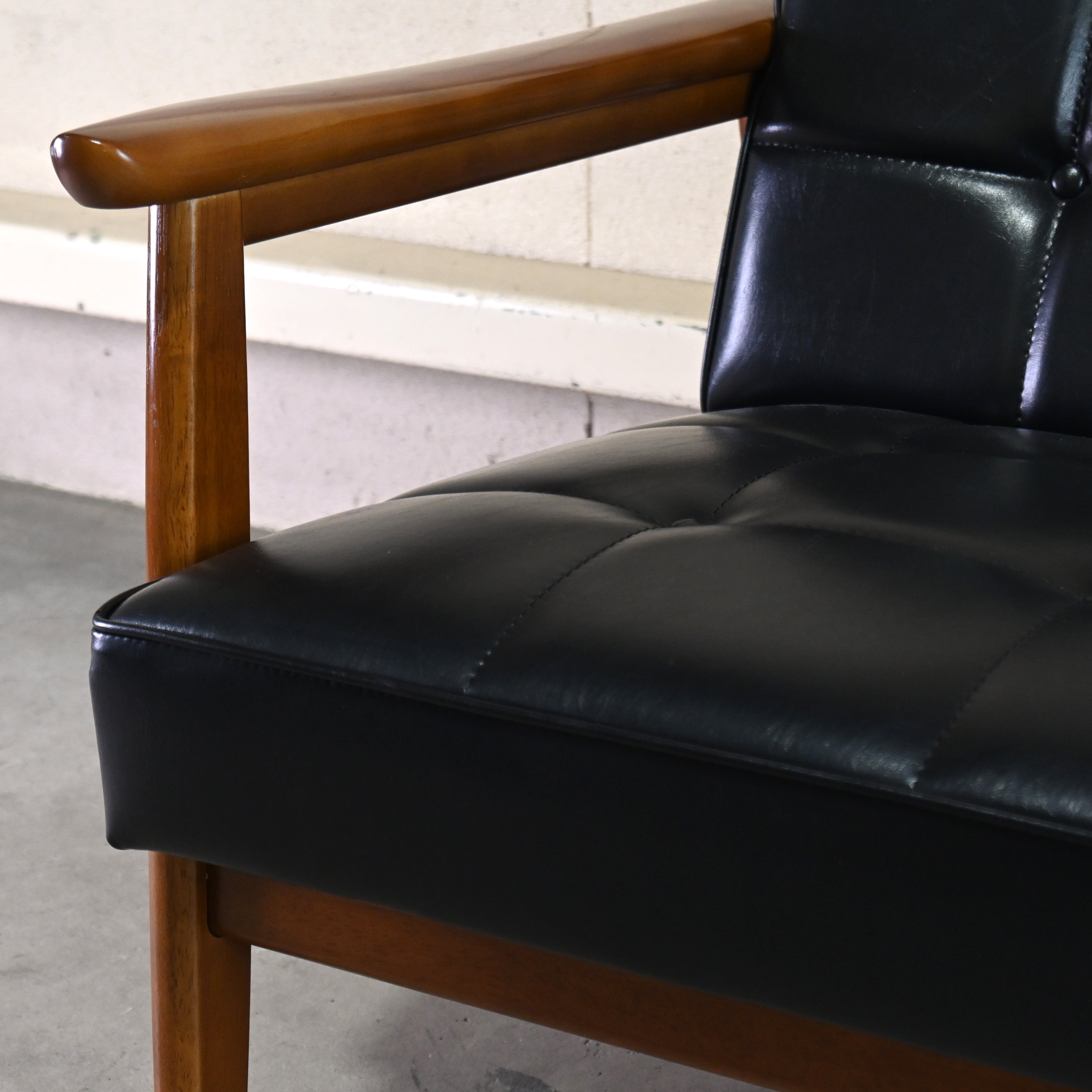 karimoku60 K-chair 1seater Standard black Japanese modern Long life design / カリモク60 Kチェア 1シーター スタンダードブラック ジャパニーズモダン ロングライフデザイン