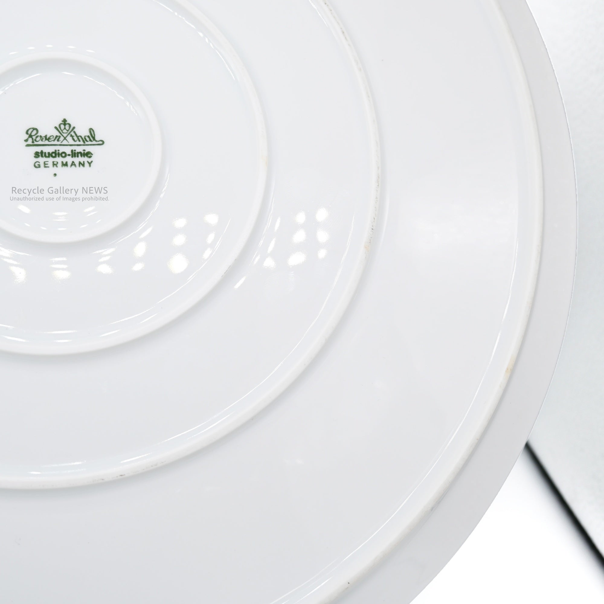 Rosenthal "Blue Flower" 100th Anniversary Plate Made in Germany Scandinavian Style / ローゼンタール 100周年記念プレート ブルーフラワー  ドイツ 北欧テイスト