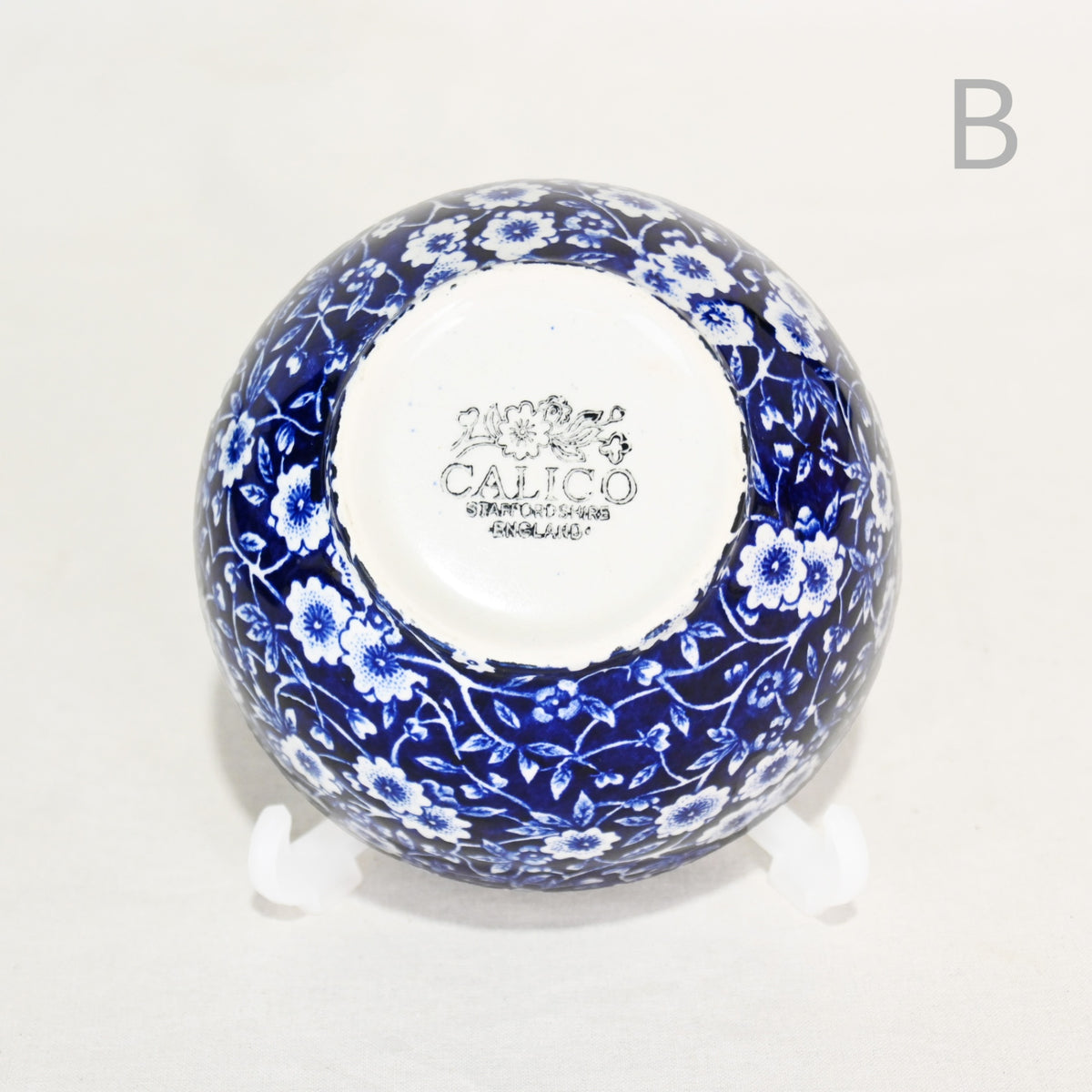 Burleigh BLUE CALICO Bowl British Tableware / バーレイ ブルー 