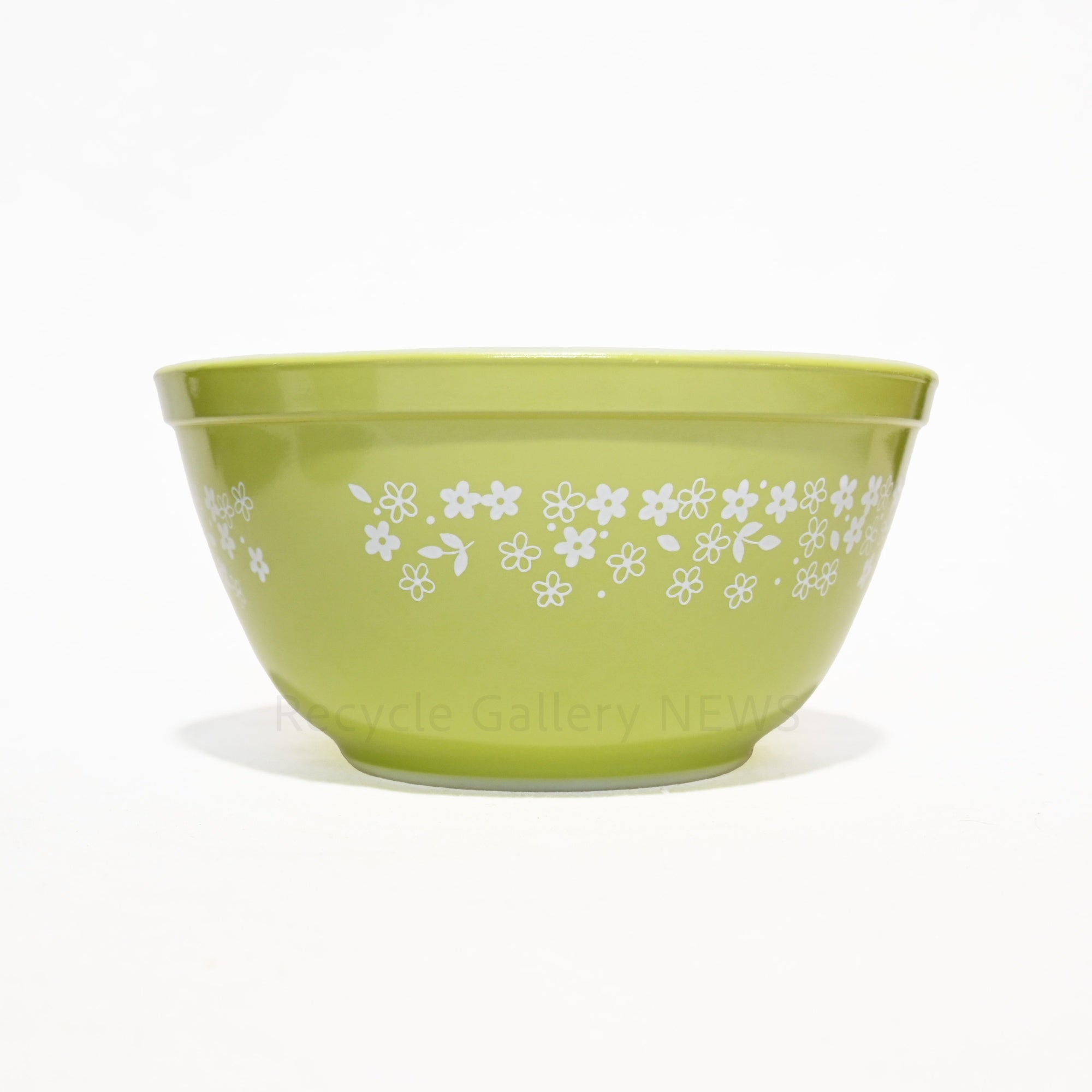 Vintage Pyrex Crazy Daisy Mixing Bowl Medium Heat-Resistant Glass American Vintage / オールドパイレックス ミキシングボウル Mサイズ クレイジーデイジー 耐熱ガラス アメリカヴィンテージ