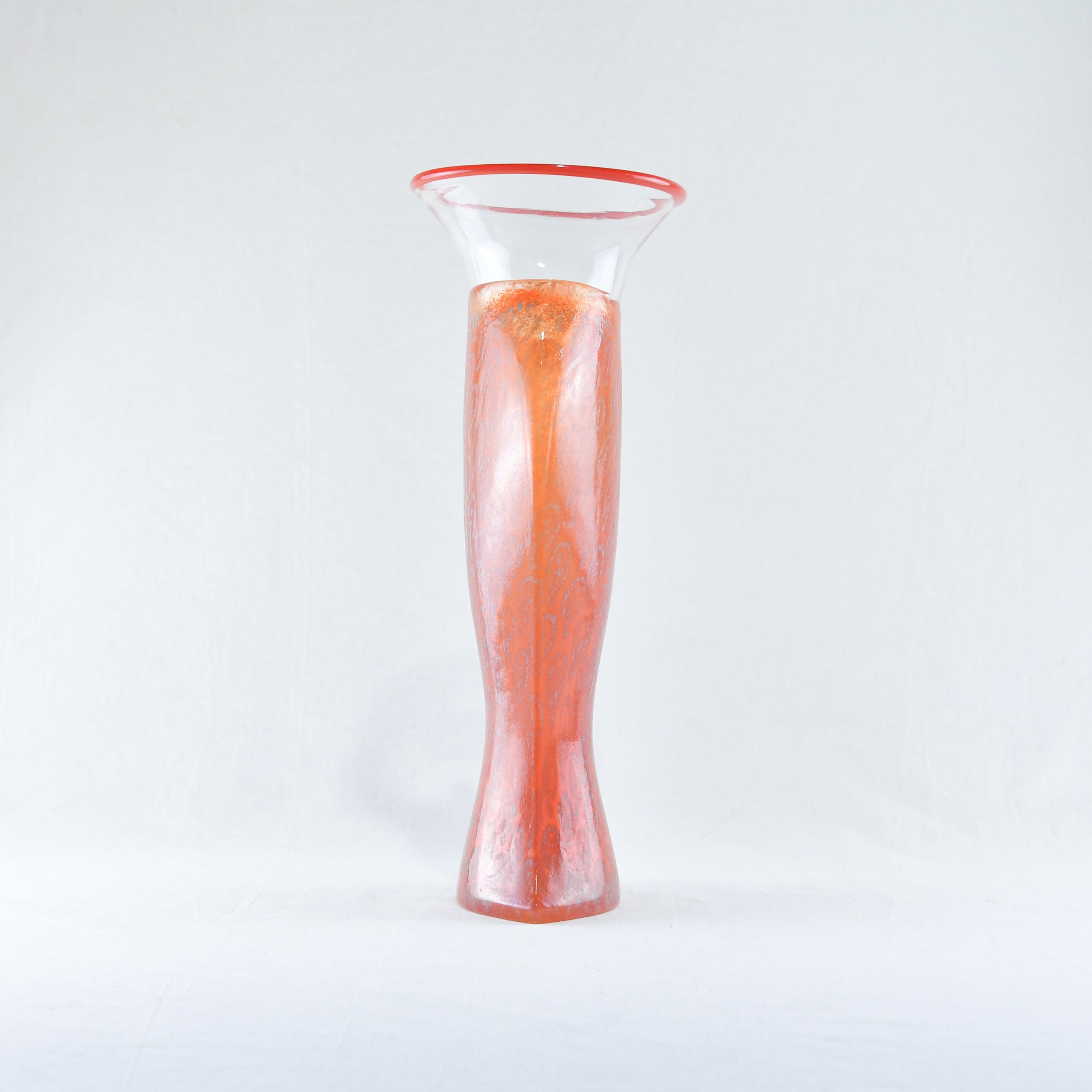 Kjell Engman college 1990's Flower vase KOSTA BODA / シェル・エングマン コラージュ 1990年代 花瓶 コスタボダ 北欧デザイン