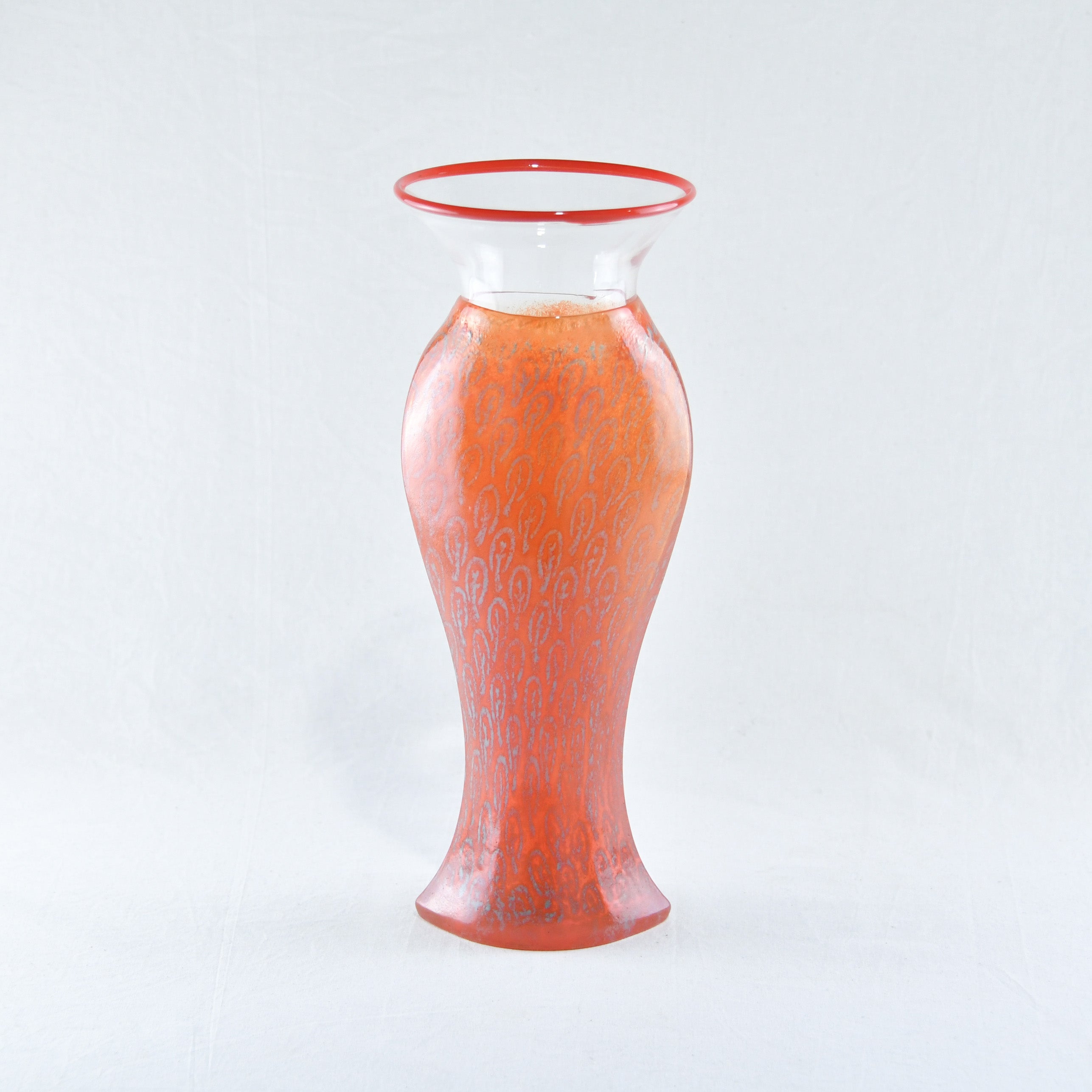 Kjell Engman college 1990's Flower vase KOSTA BODA / シェル・エングマン コラージュ 1990年代 花瓶 コスタボダ 北欧デザイン