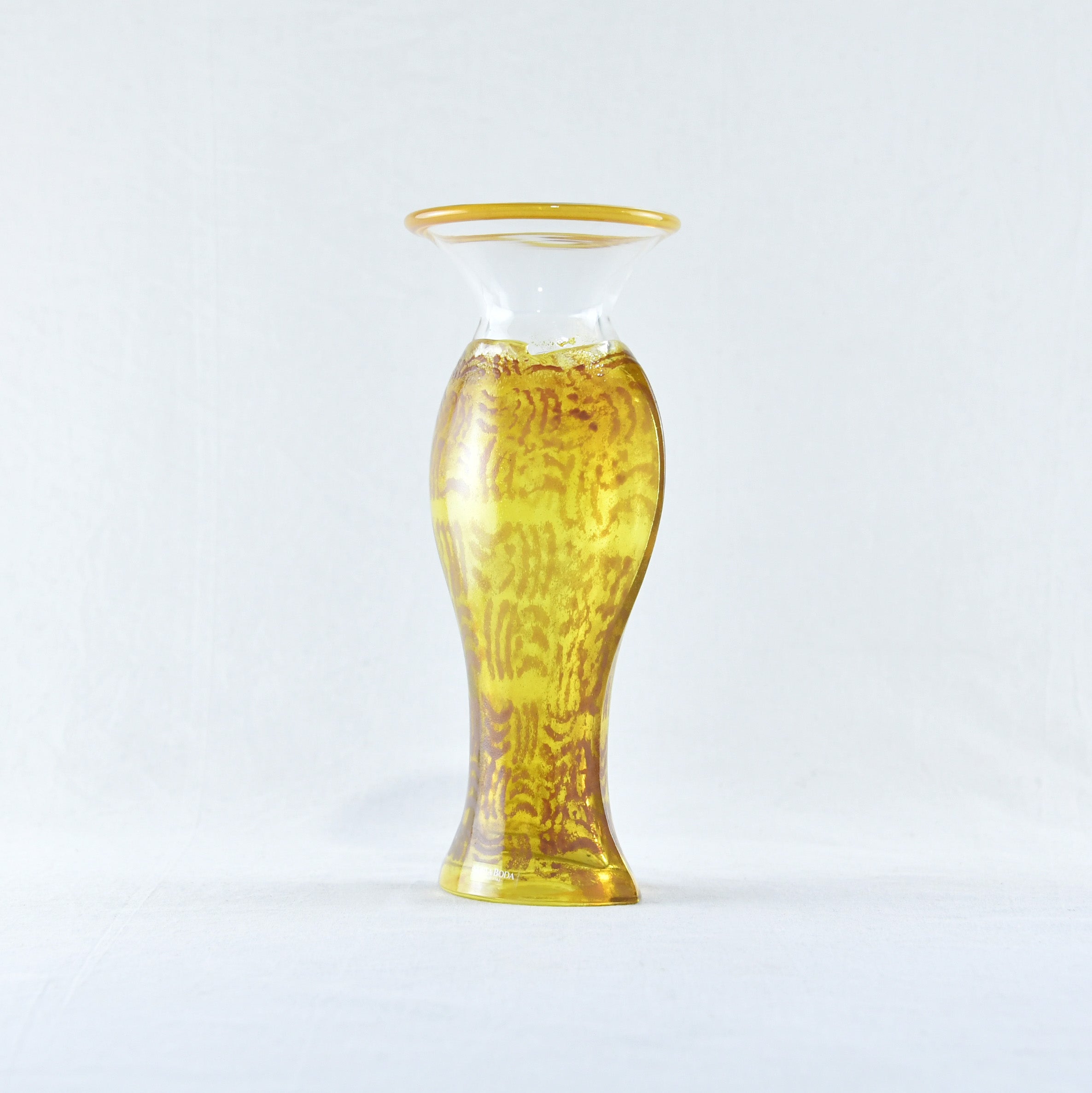 Kjell Engman college 1990's Flower vase KOSTA BODA / シェル・エングマン コラージュ 1990年代 花瓶 コスタボダ 北欧デザイン