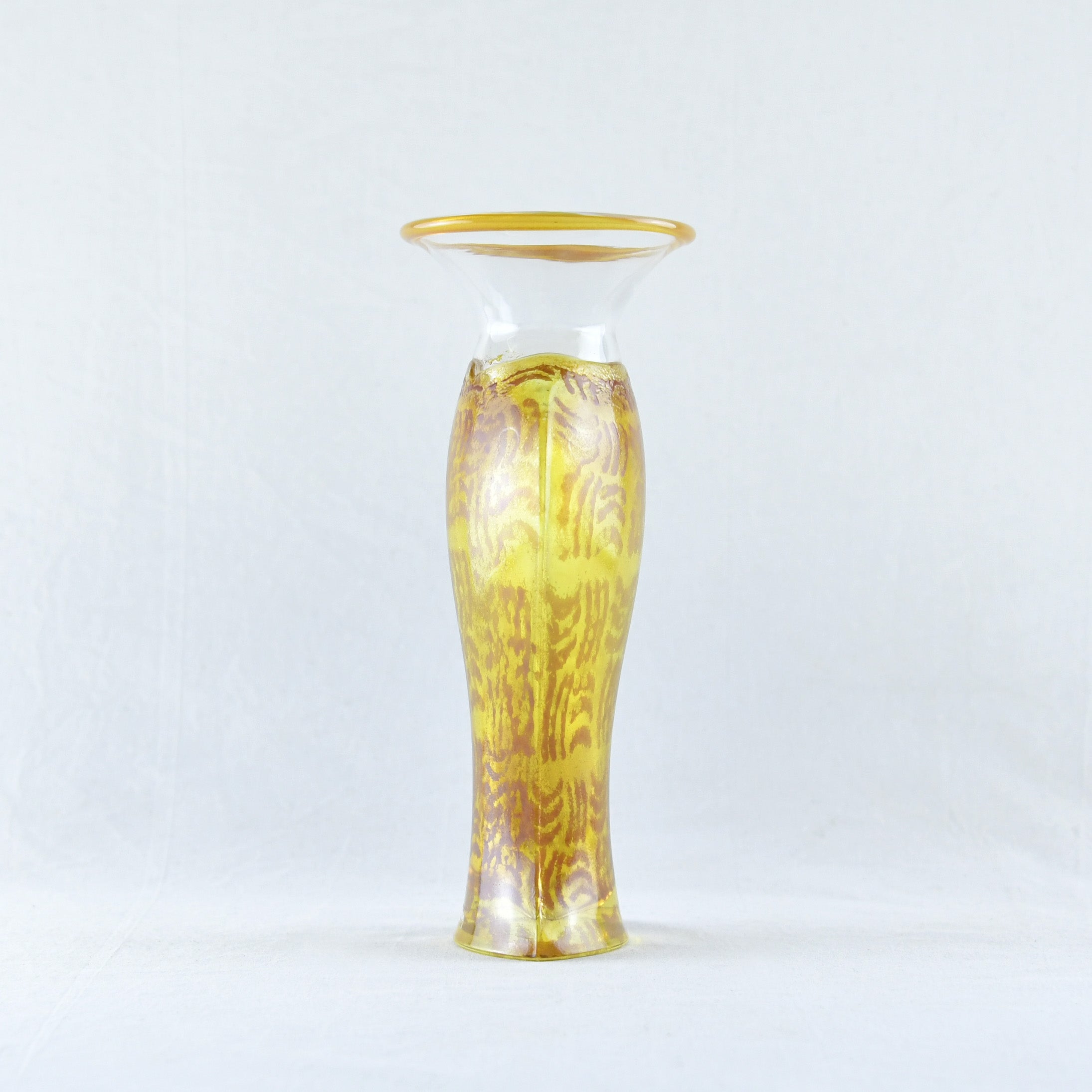 Kjell Engman college 1990's Flower vase KOSTA BODA / シェル・エングマン コラージュ 1990年代 花瓶 コスタボダ 北欧デザイン