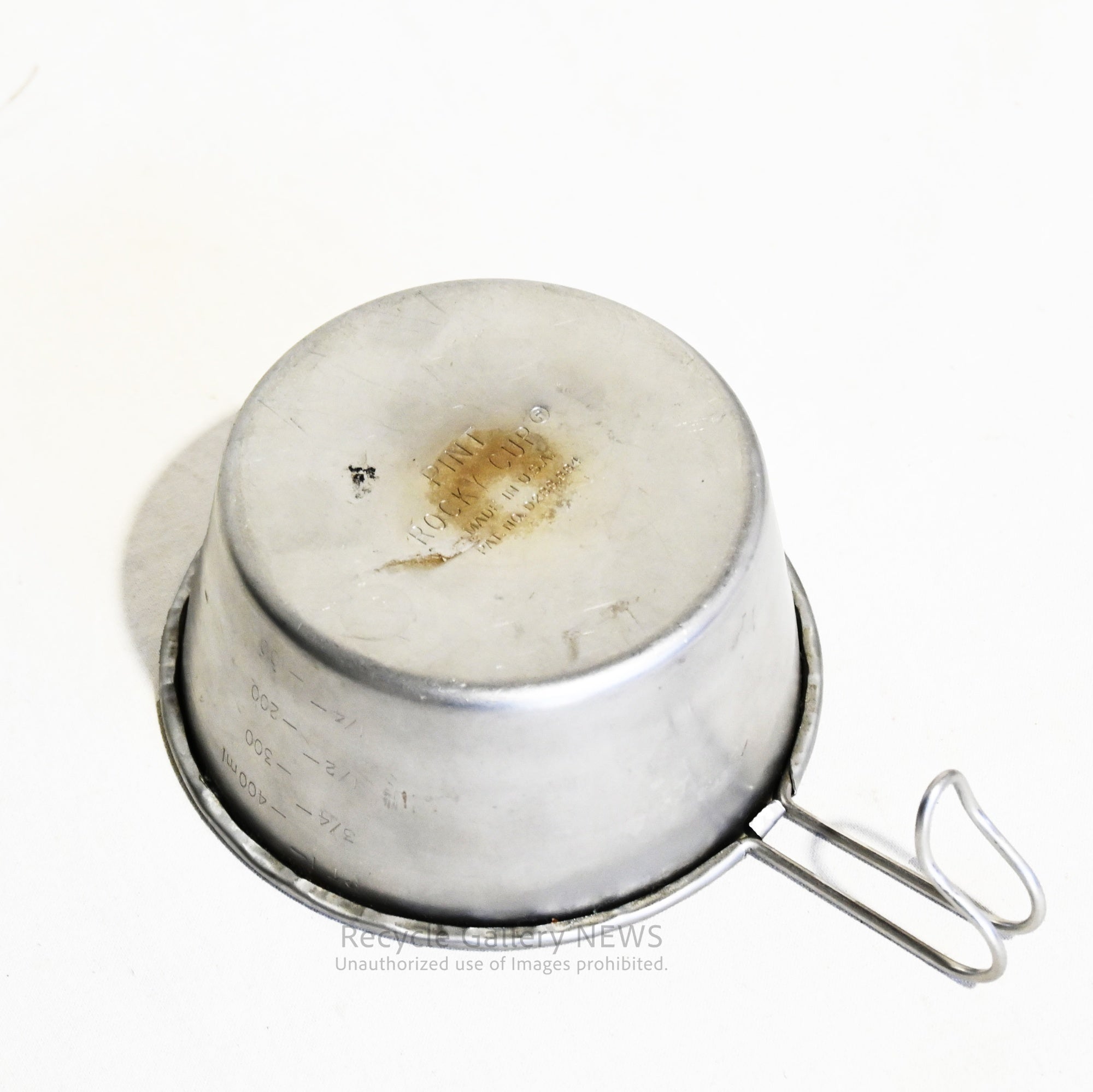 Vintage ROCKY CUP  1PINT ®marking C.A HILL made in USA / ヴィンテージ ロッキーカップ ®マーク 1パイント 約500ml アメリカ