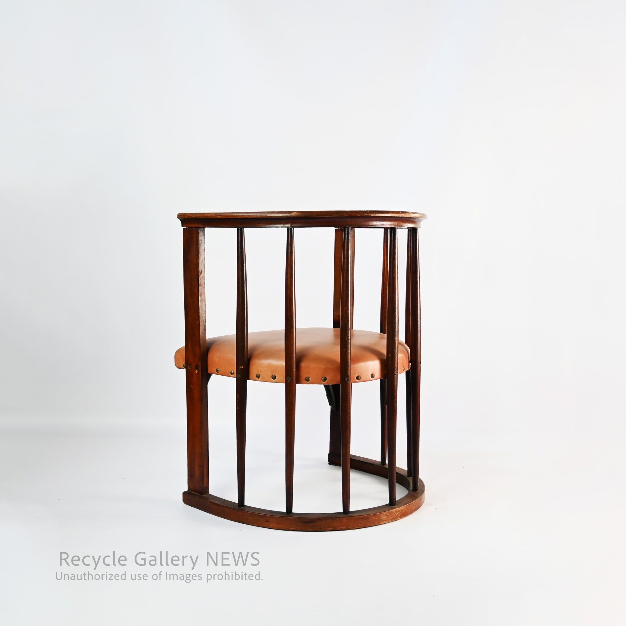 Wicker Accent Chair Antique Bentwood Slat Back Beautiful Patina / 籠椅子 曲木 アンティーク 職人技 スラットバック 経年変化 パーソナルチェア