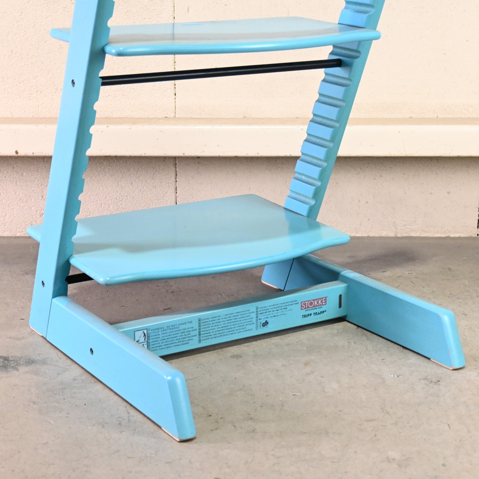 STOKKE TRIPP TRAPP Kids Chair Baby chair Sky blue Scandinavian / ストッケ トリップトラップ キッズチェア ベビーチェア 廃盤色 水色 北欧インテリア