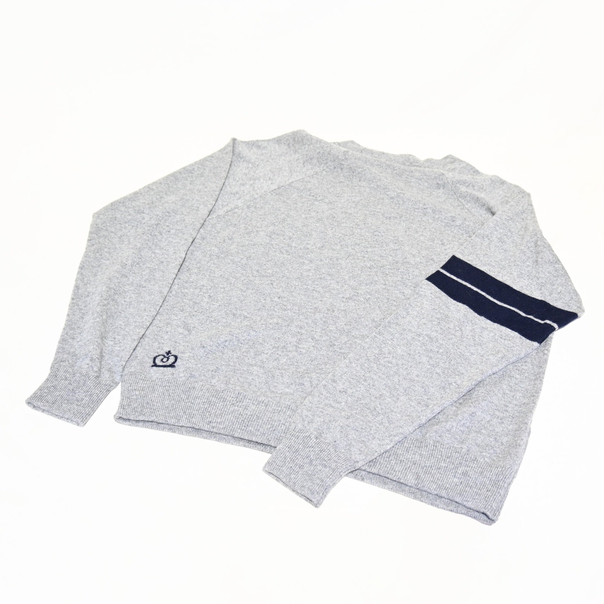 QUEEN and BELLE Striders TIGER Sweat / クイーンアンドベル ストライダーズタイガースウェット 総カシミヤセーター レディースMサイズ