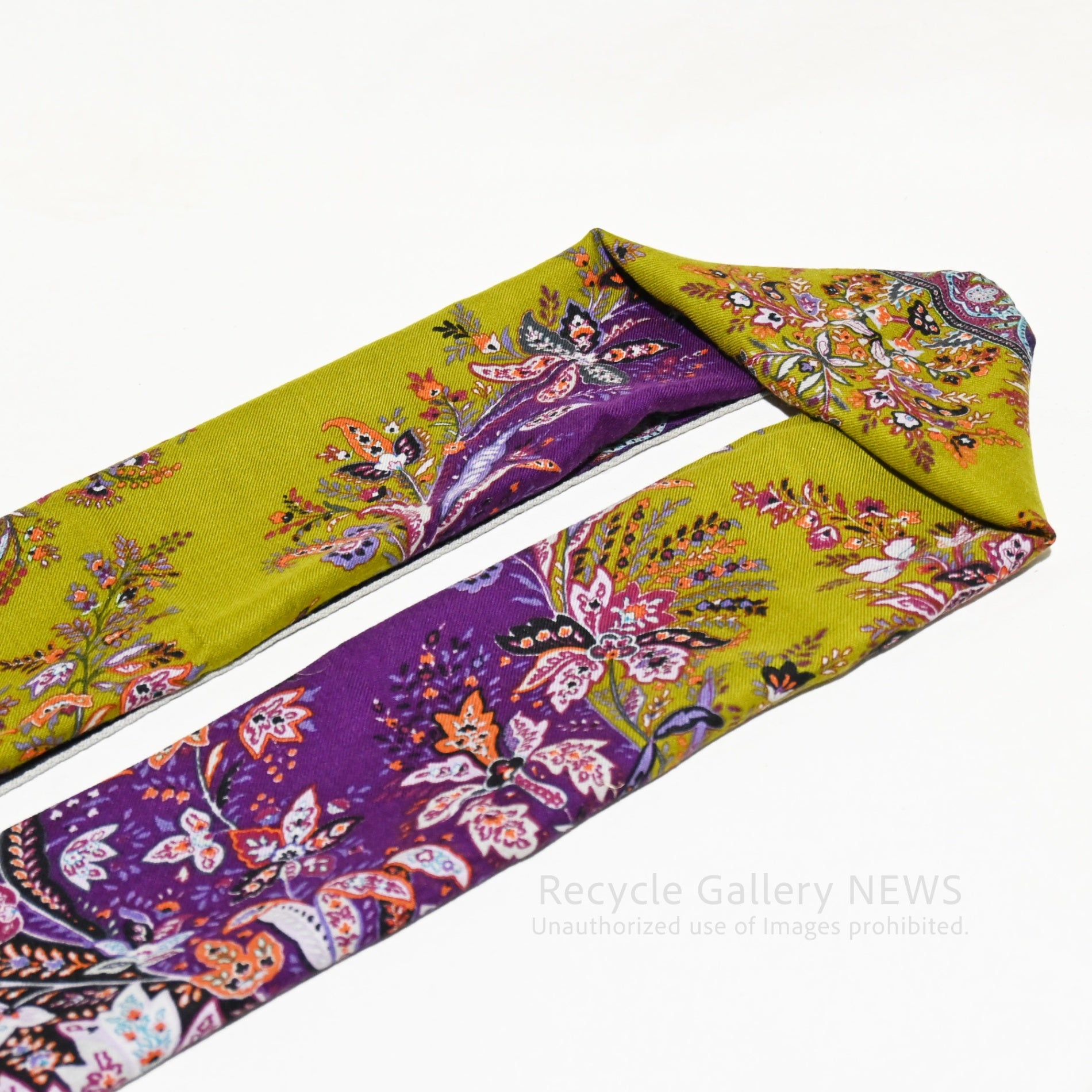 ETRO Paisley Print Silk and Cashmere Shawl Scarf Stole Italia / エトロ プリント シルク＆カシミア ショール ペイズリー柄 スカーフ ストール イタリア