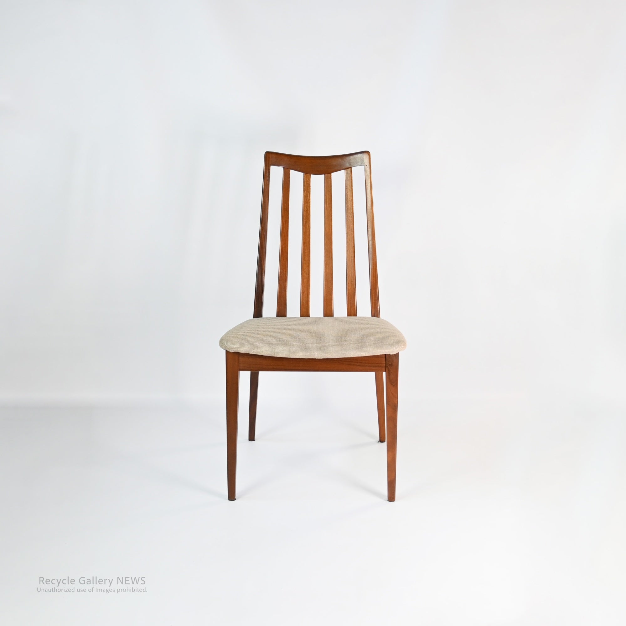 G-PLAN British Teak Slat-Back Chair Scandinavian Vintage Style Leslie・G・Dandy  Mid-Century Modern / ジープラン スラットバックチェア チーク材 イギリス 北欧ヴィンテージ レスリー・G・ダンディ ミッドセンチュリー