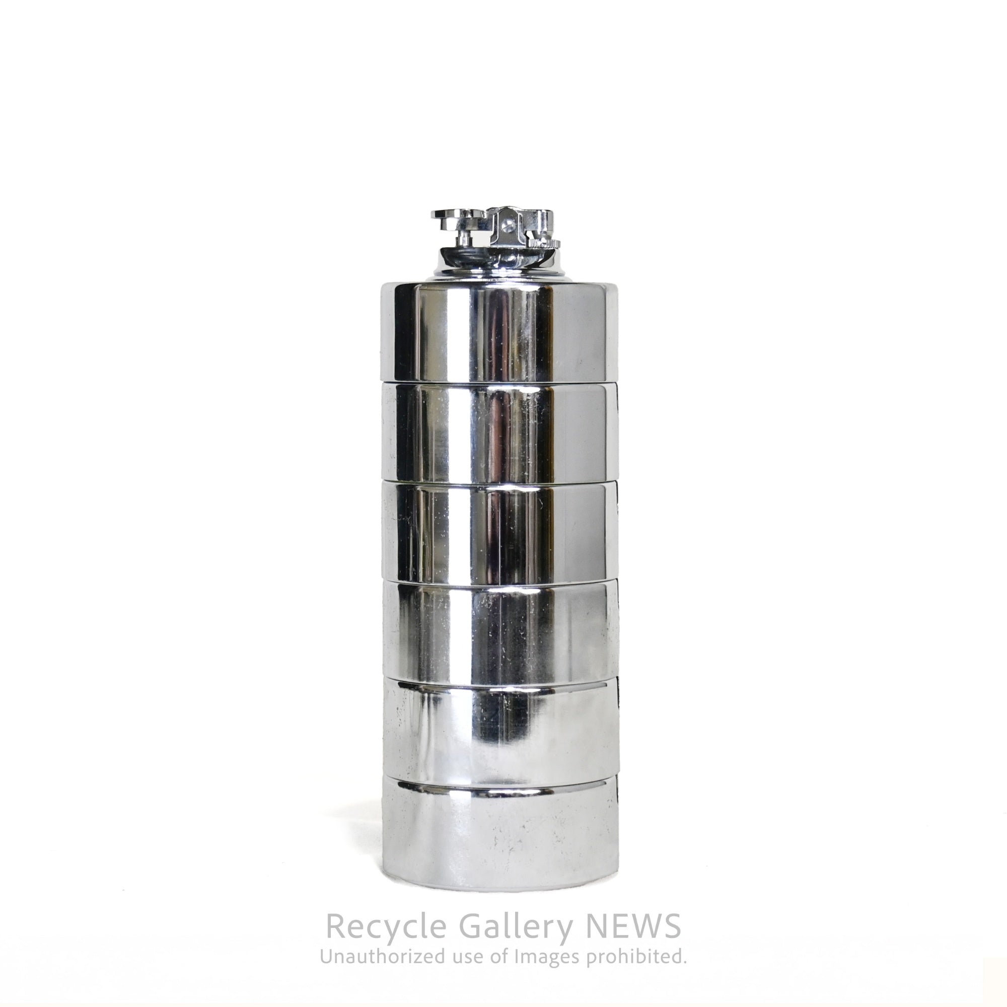 Isamu Kenmochi Stackable Ashtray with Lighter Martian Sato Shoji Japan Vintage Product Design / 剣持勇 積み重ね灰皿 ライター付 マーシャン佐藤商事 日本 ヴィンテージ プロダクトデザイン