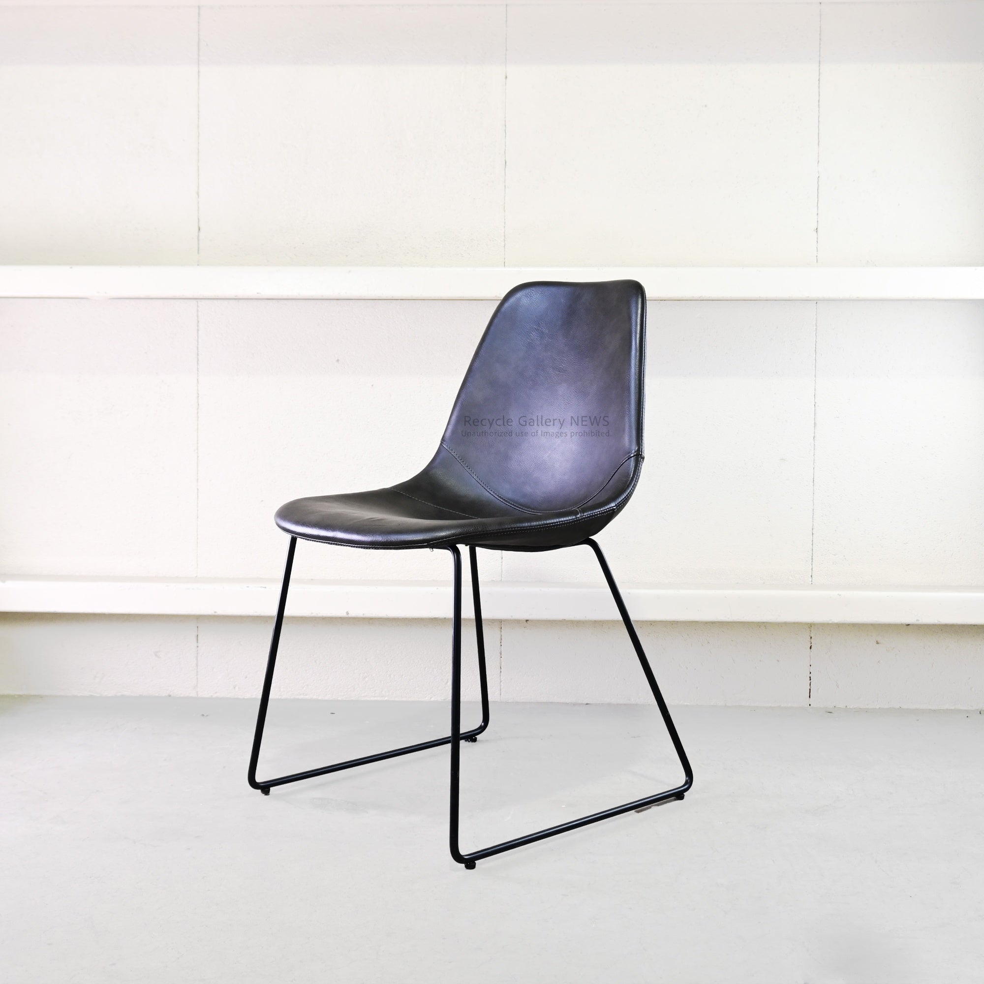 a.depeche PUNISH chair PU Black Kyoto Japan / アデペシュ 