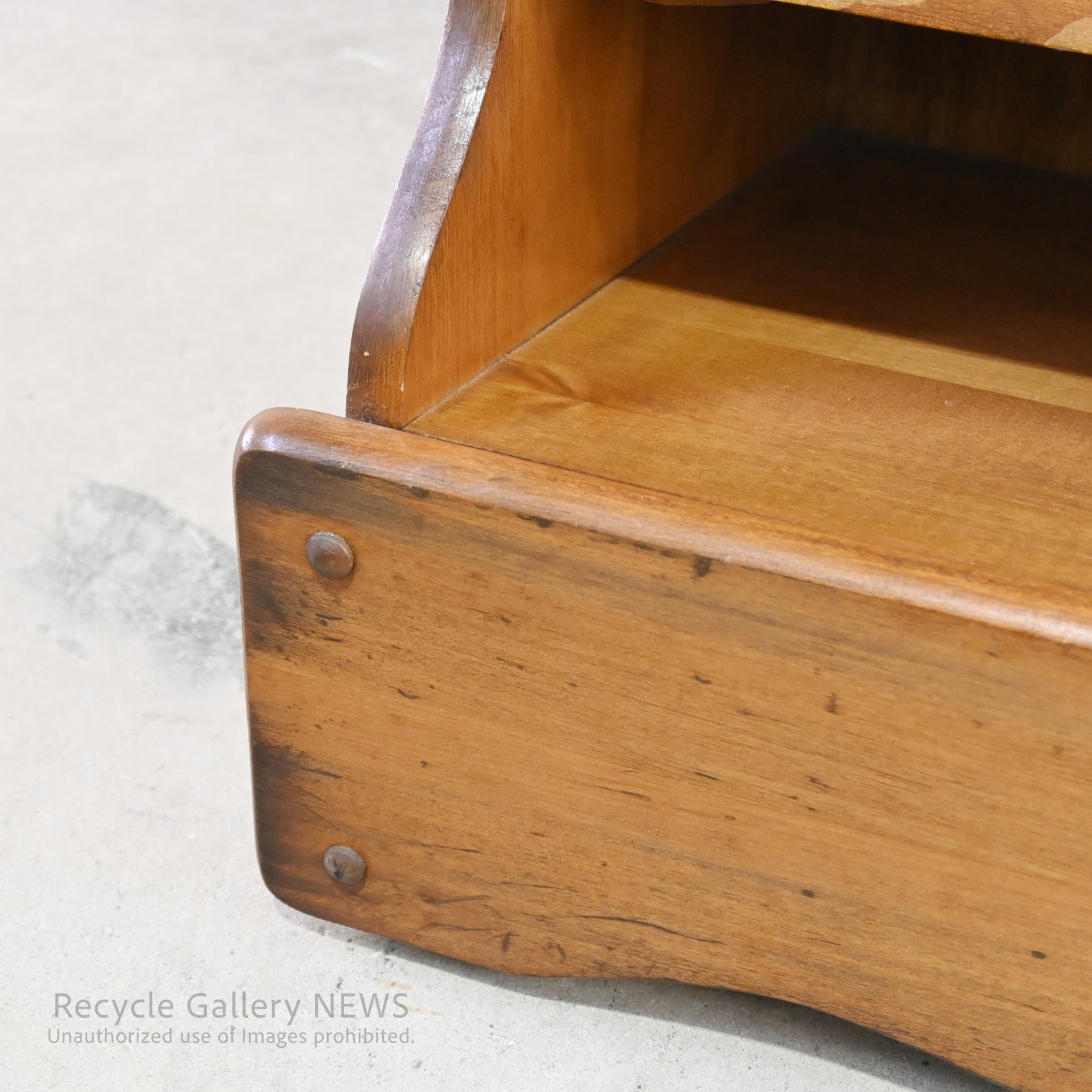 American Country Rustic Slipper Cabinet Natural Materials & Warm Wood / カントリースタイル スリッパキャビネット  素朴 温かみ 自然素材 アメリカンカントリー