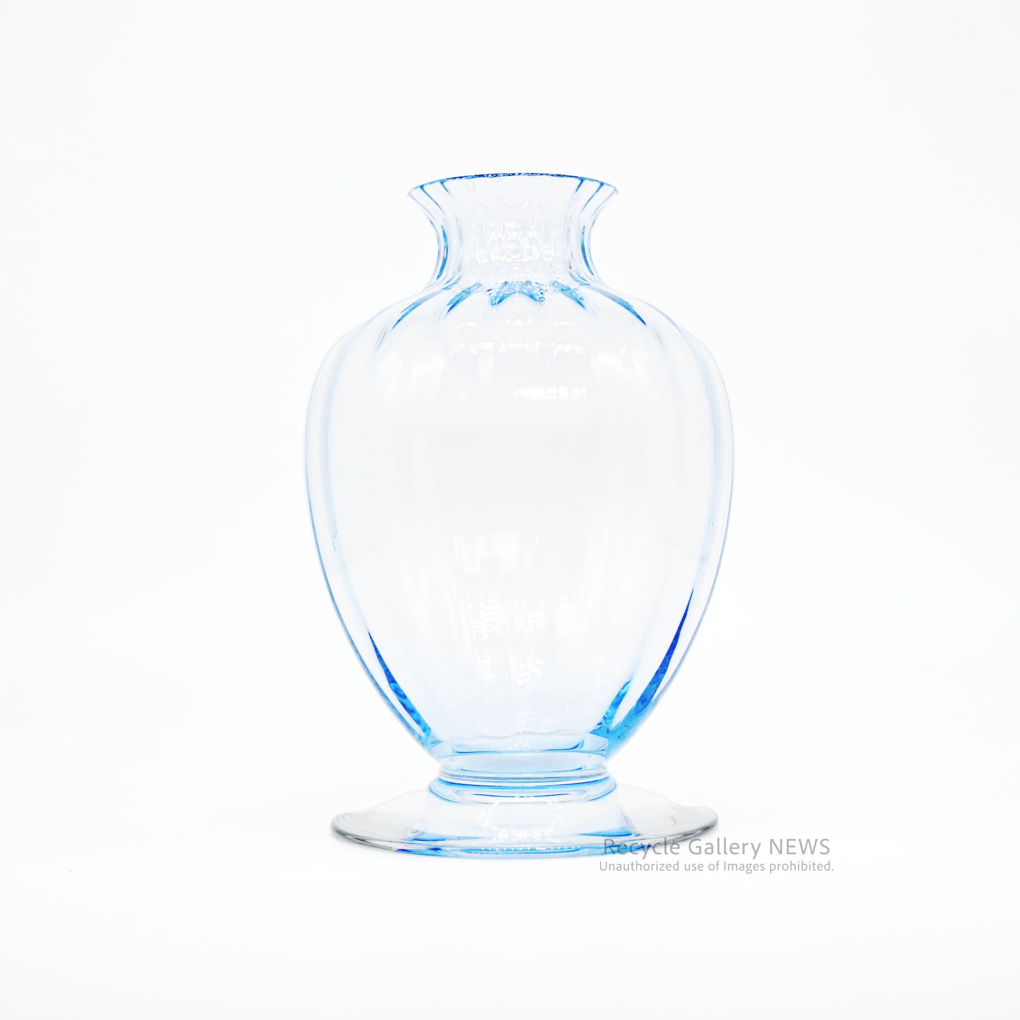 Baccarat Aquarelle Flower Vase Blue Old Baccarat 1993-1996 Vintage France / バカラ アクアレーユ 一輪挿し 花瓶 オールドバカラ 1993-1996年 ヴィンテージフランス