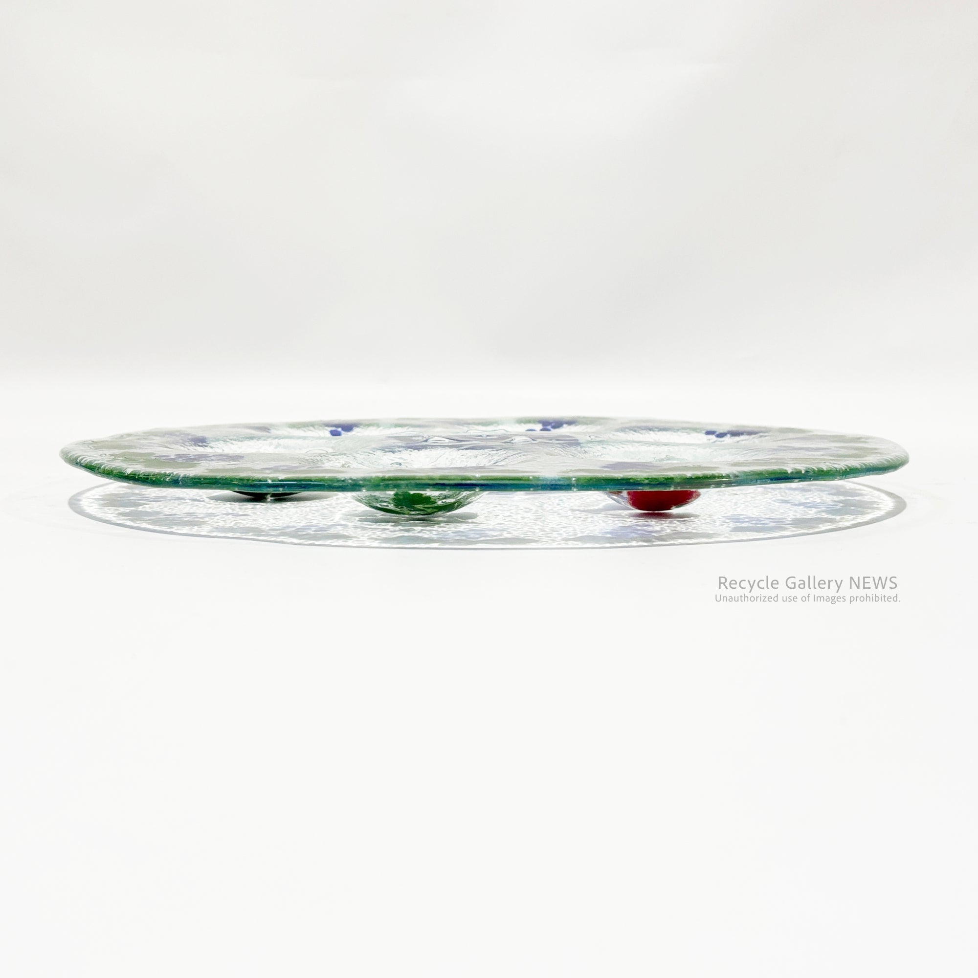 Peggy Karr Glass Seder Plate Vintage / ペギー・カー・グラス セダープレート ペサハ