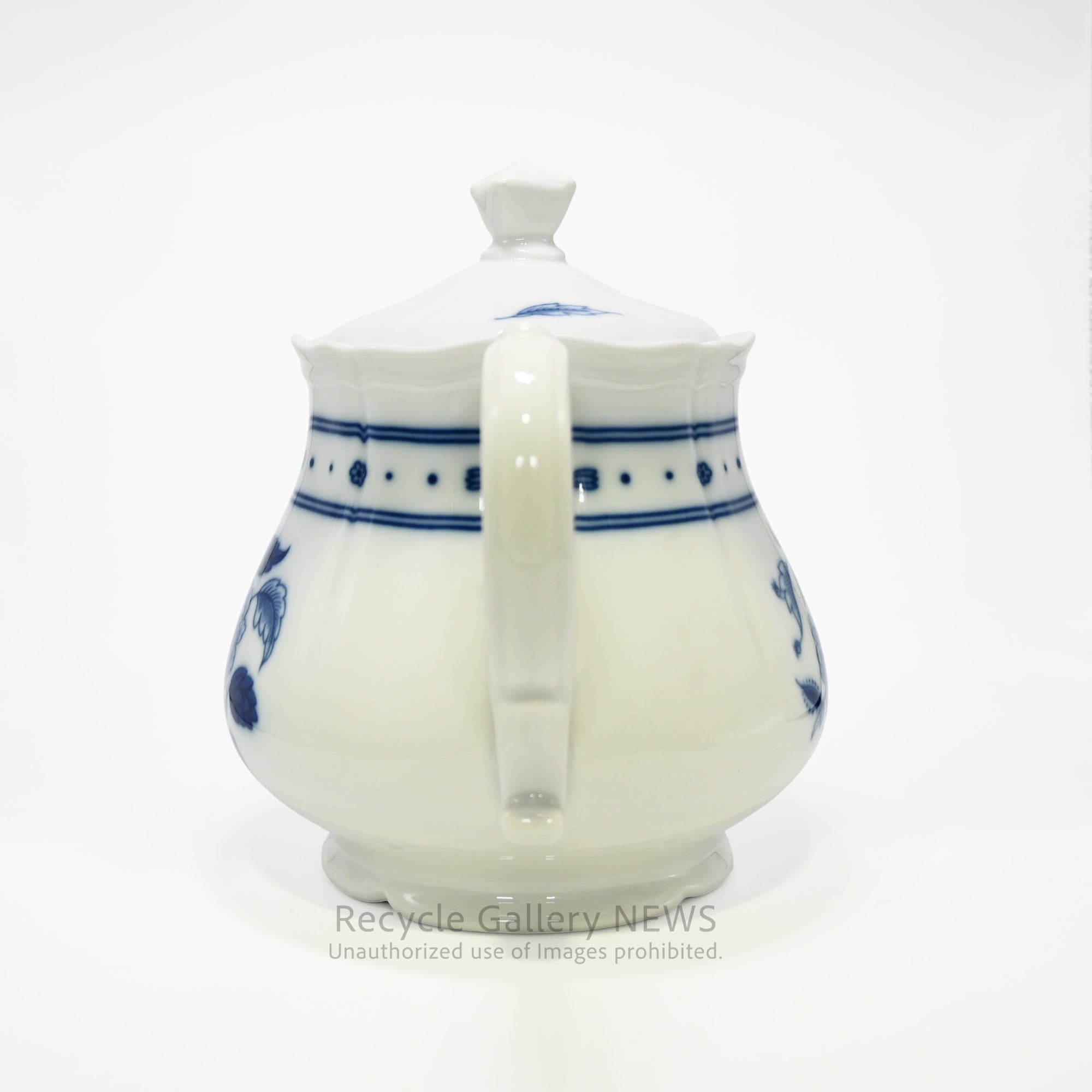 RICHARD GINORI TAORMINA BLUE TEAPOT GINORI1735 Western Tableware Made in Italy /リチャードジノリ タオルミーナ 青色 ティーポット ジノリ1735 洋食器 イタリア製