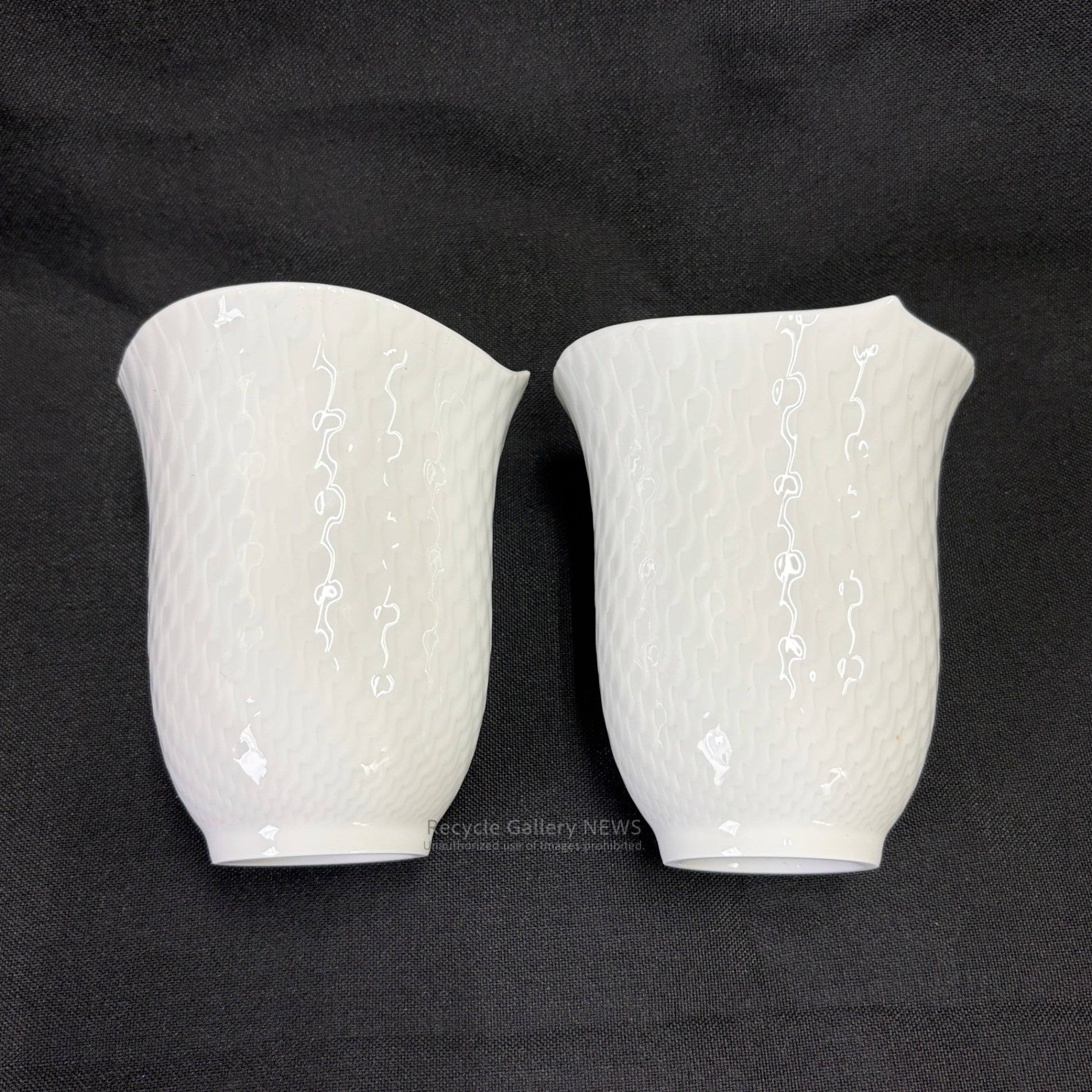 Meissen Wellenspiel Waves Pair Tumblers with Box / マイセン 波の戯れ ペアタンブラー 箱付き