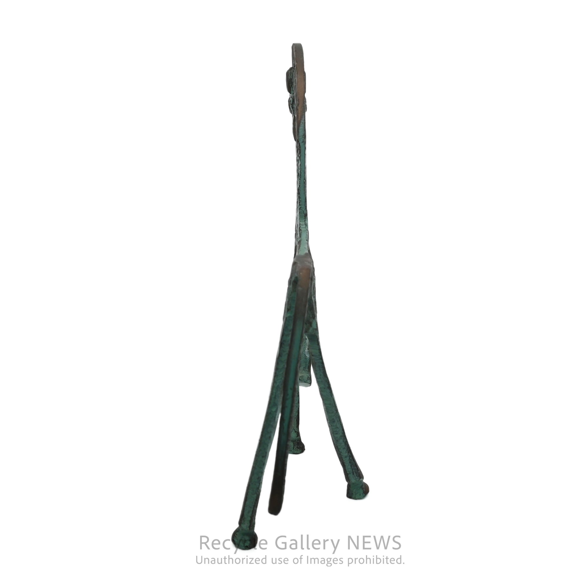 Greek Horse Statue Green Bronze / ギリシャ風 青銅 ブロンズ オブジェ 馬