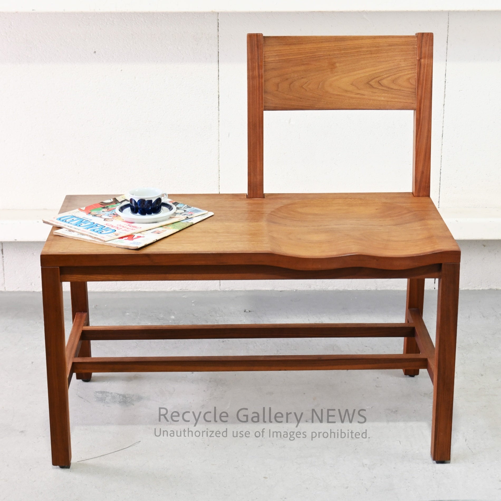 dix design+architecture Tomoko Bench Architectural Solid Wood Bench Scandinavian Modern /  ディックスデザイン アークテクチャー トモコベンチ 建築的 北欧モダン 無垢材