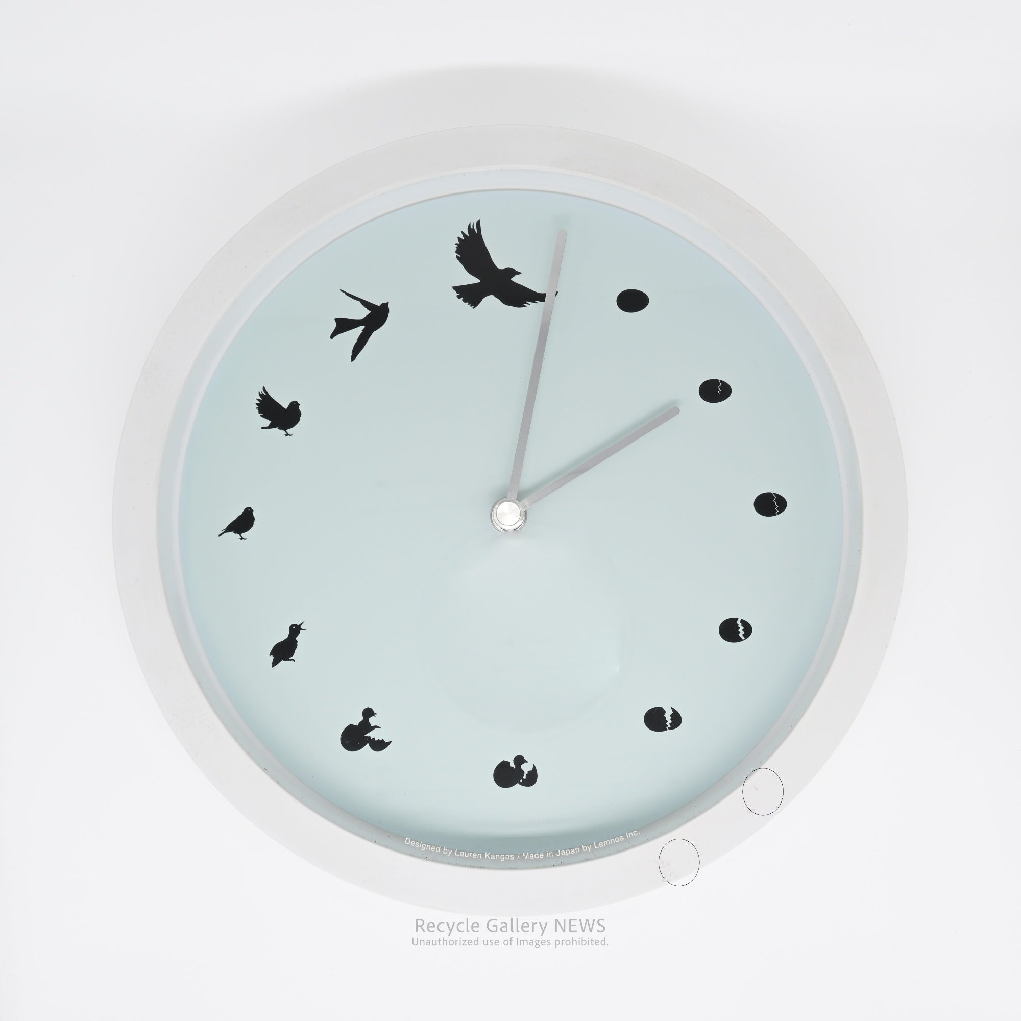 Lemnos Wooden Wall Clock  Made in Japan Scandinavian Style / レムノス 掛時計 木製 日本製 北欧テイスト