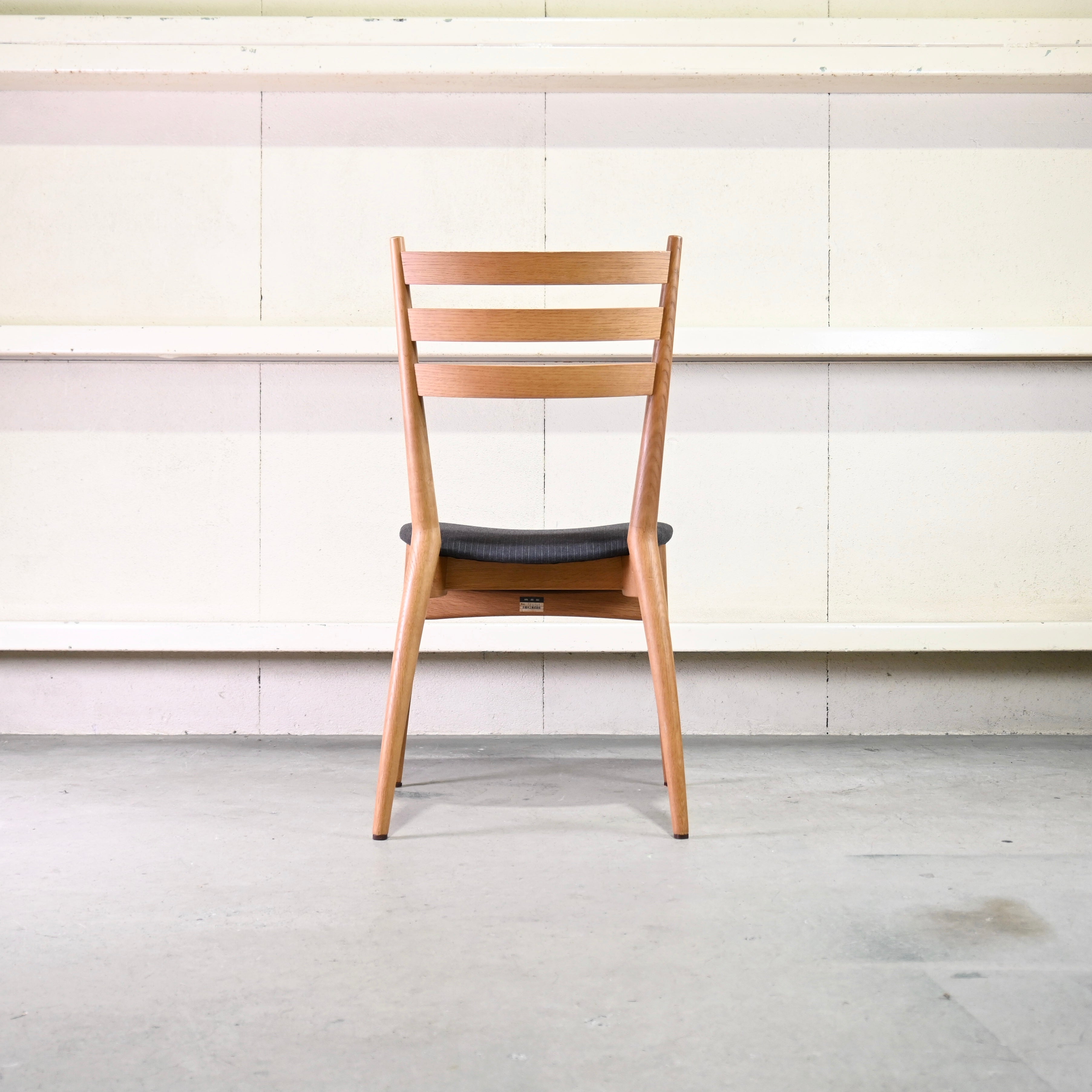 Nissin Forms Dining chair Remake Vintage fabric Oak wood / 日進木工 フォルムス ダイニングチェア リメイク ヴィンテージ生地 オーク材